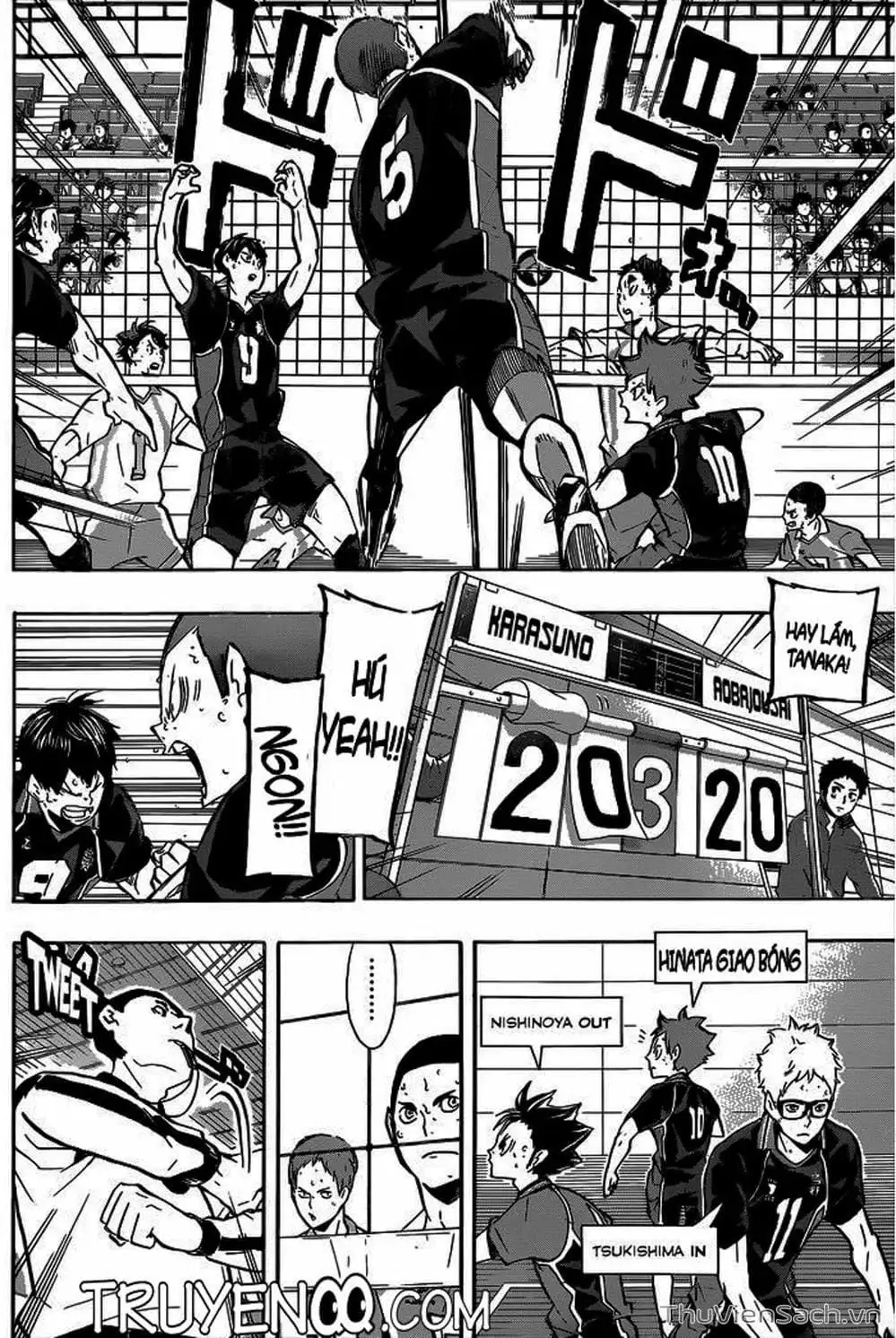 Truyện Tranh Vua Bóng Chuyền Haikyuu trang 6