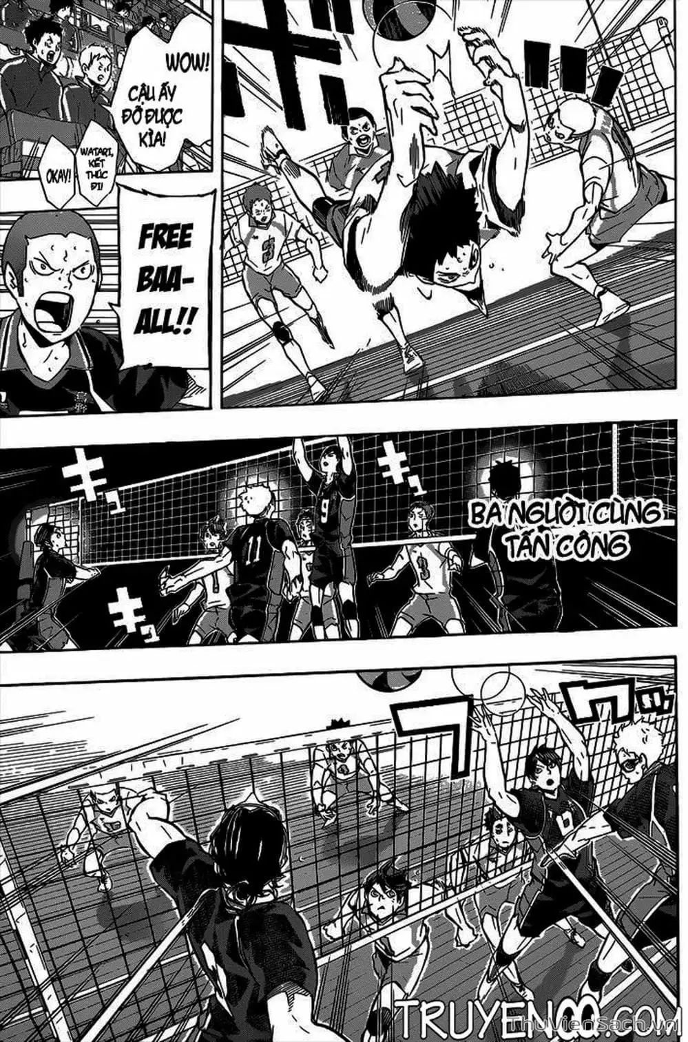 Truyện Tranh Vua Bóng Chuyền Haikyuu trang 6