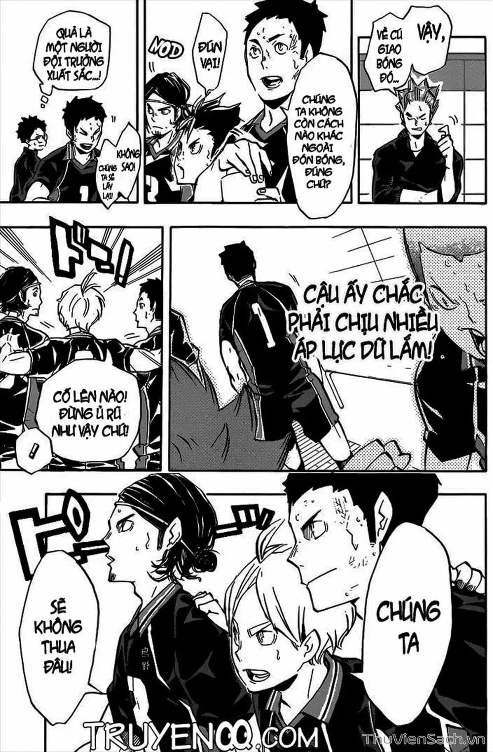 Truyện Tranh Vua Bóng Chuyền Haikyuu trang 6