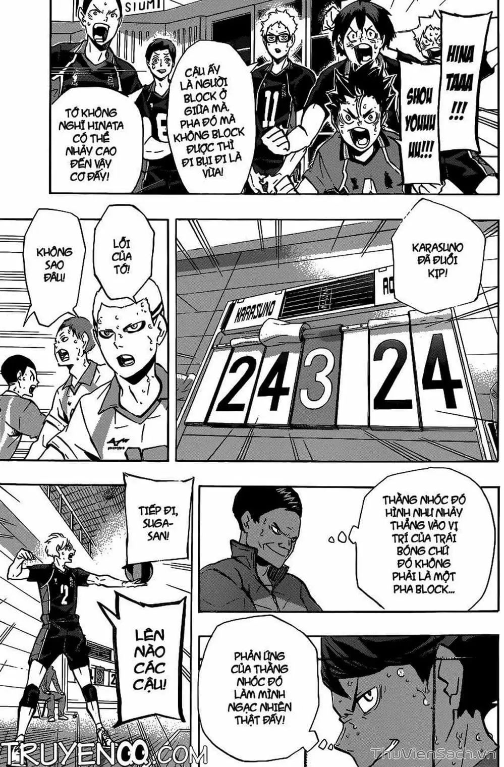 Truyện Tranh Vua Bóng Chuyền Haikyuu trang 6