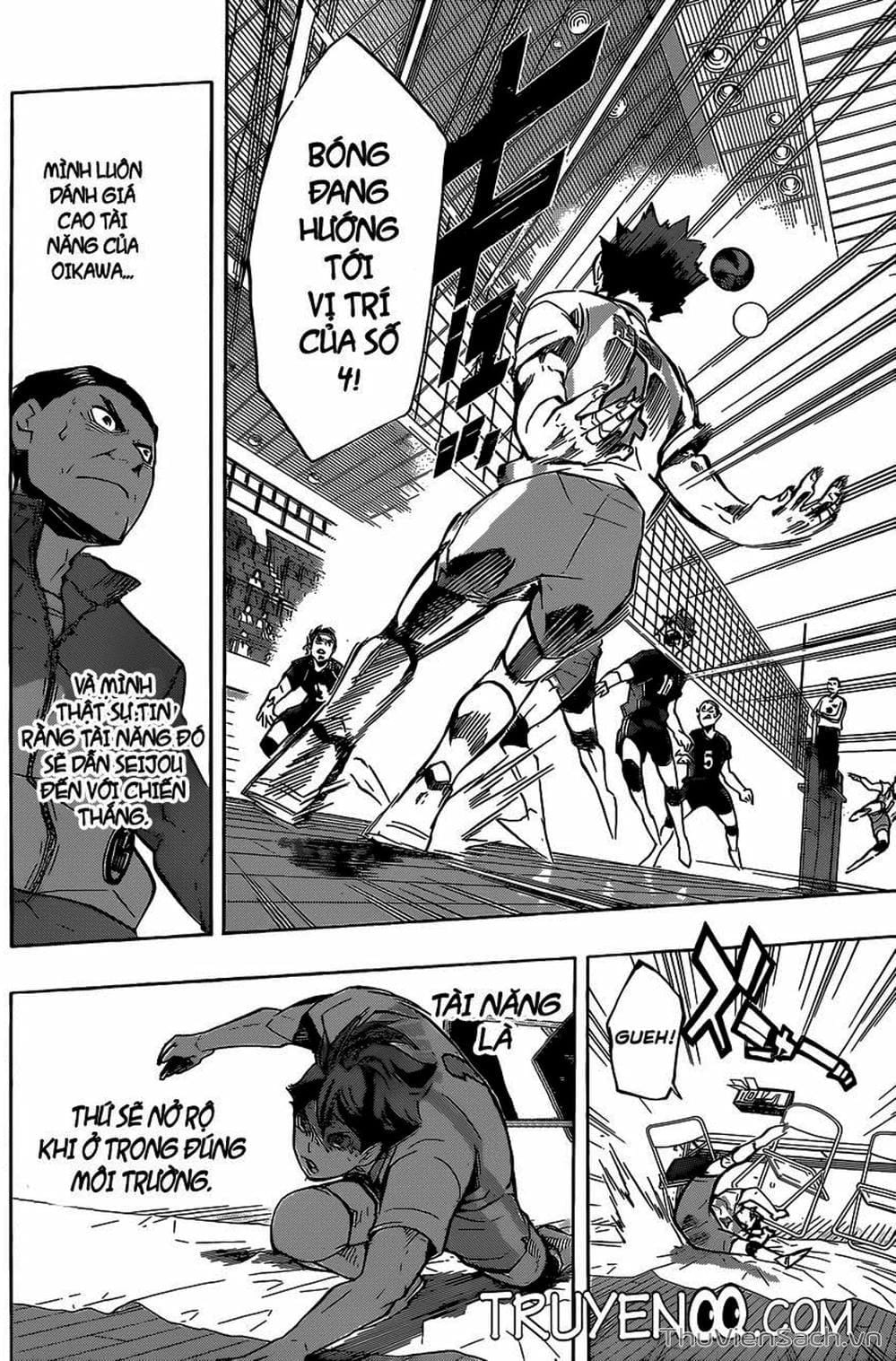 Truyện Tranh Vua Bóng Chuyền Haikyuu trang 6