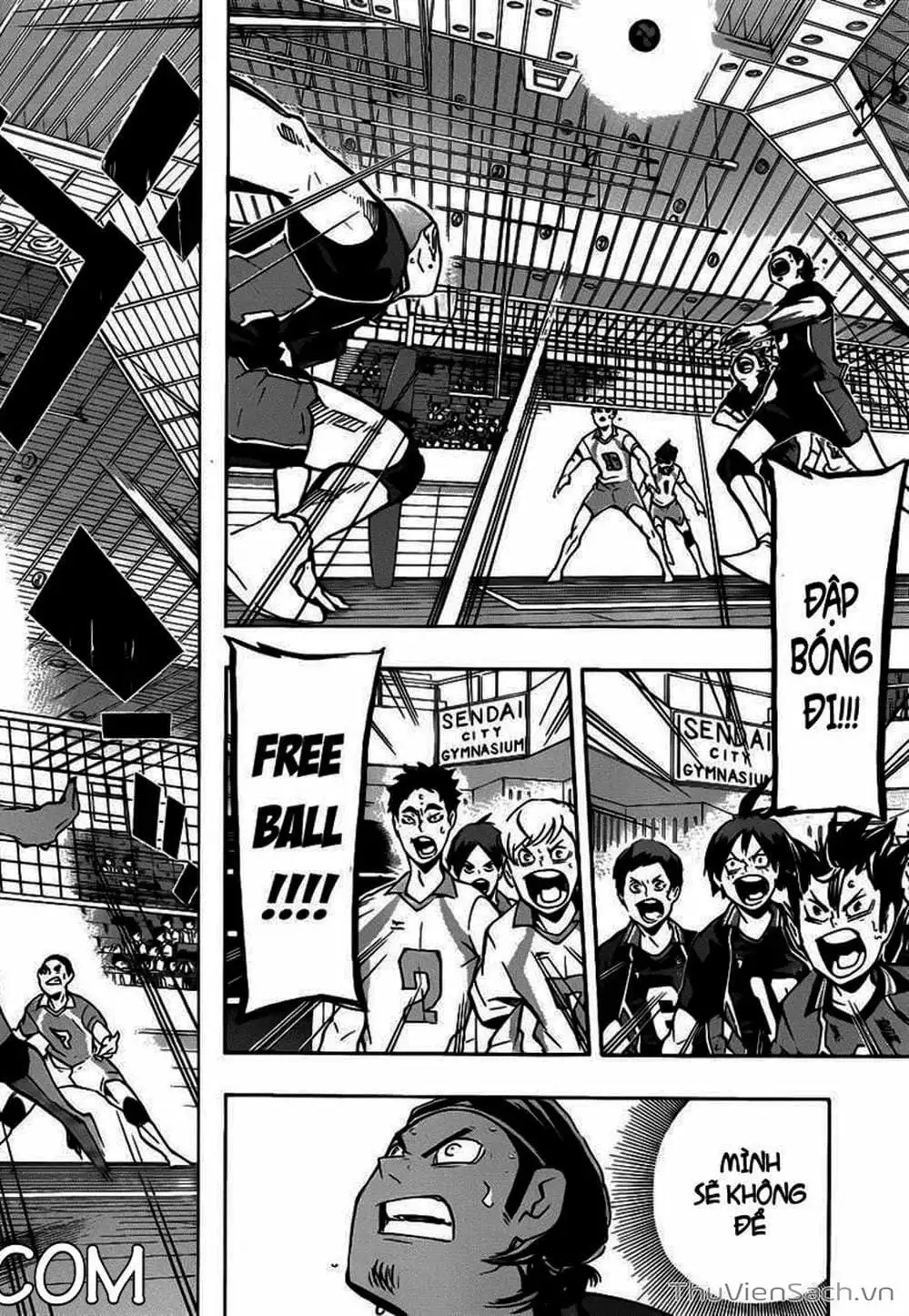 Truyện Tranh Vua Bóng Chuyền Haikyuu trang 6