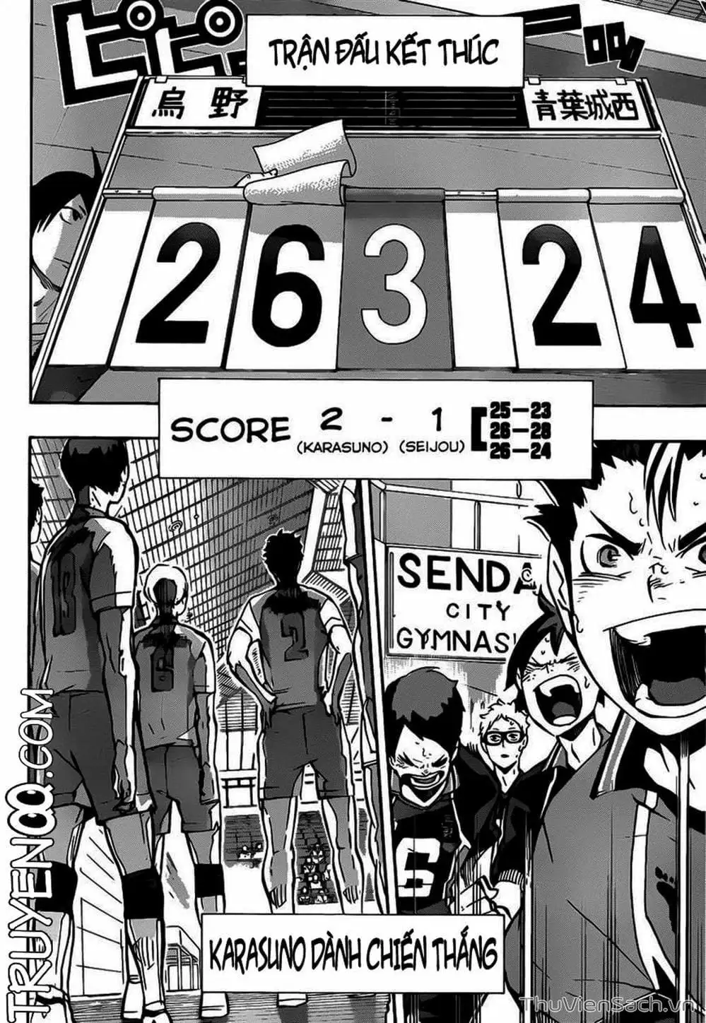 Truyện Tranh Vua Bóng Chuyền Haikyuu trang 6
