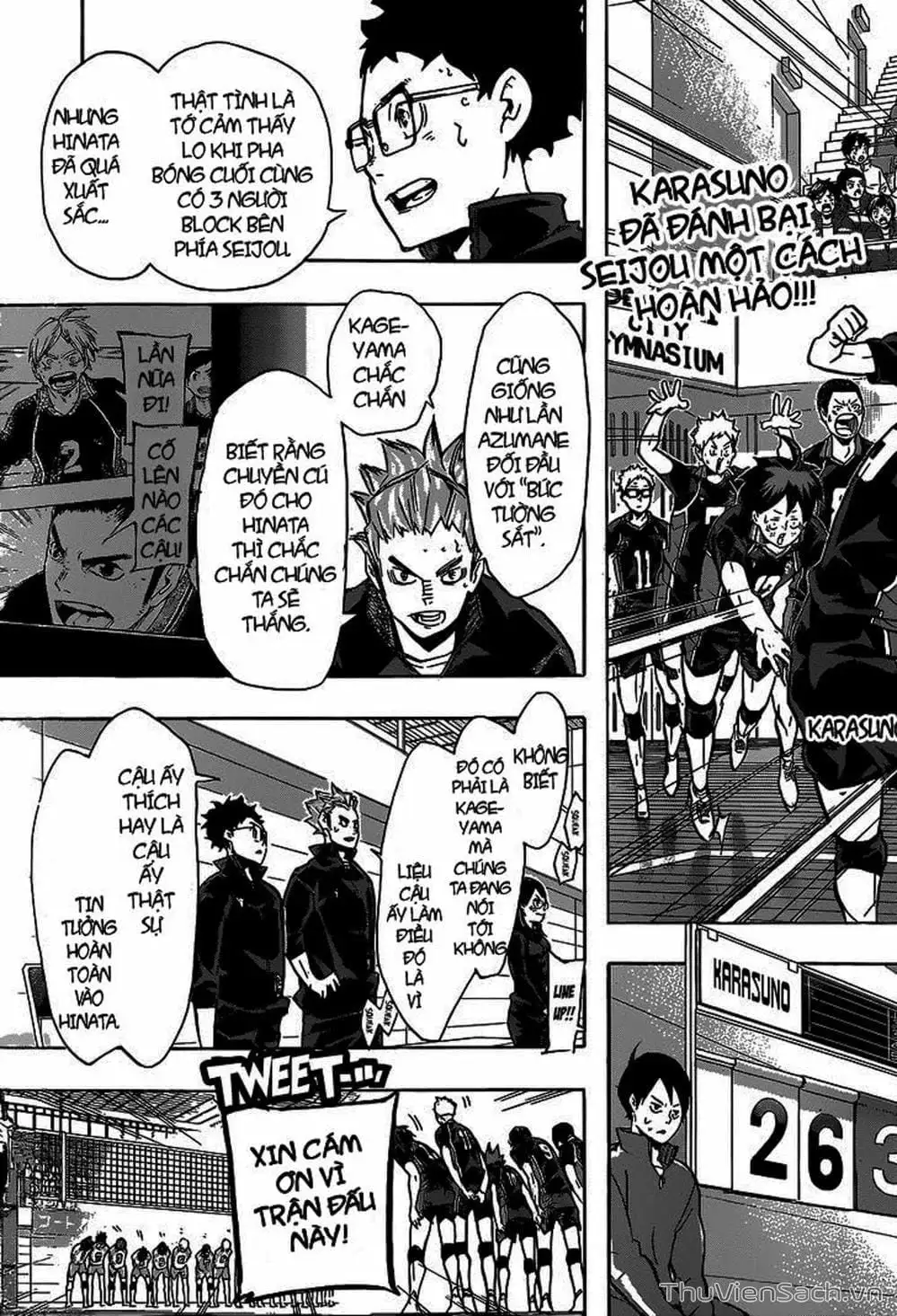 Truyện Tranh Vua Bóng Chuyền Haikyuu trang 6