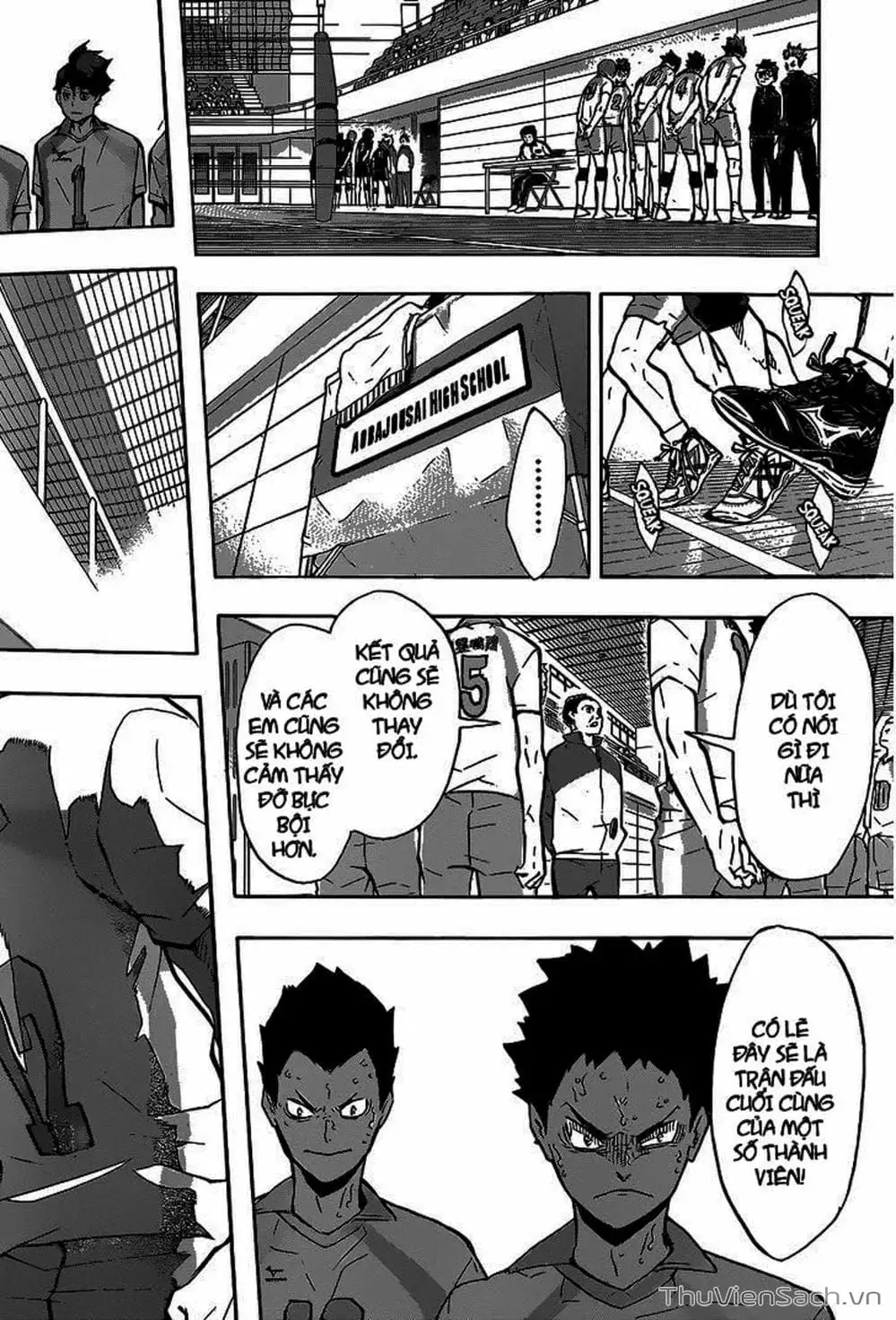 Truyện Tranh Vua Bóng Chuyền Haikyuu trang 6