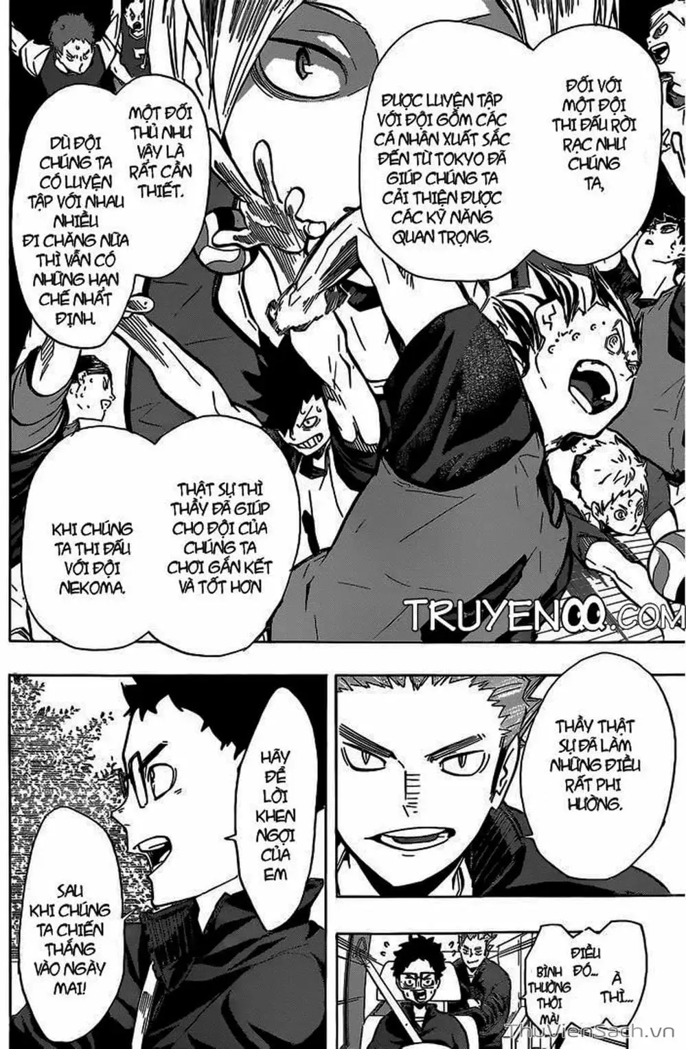 Truyện Tranh Vua Bóng Chuyền Haikyuu trang 6