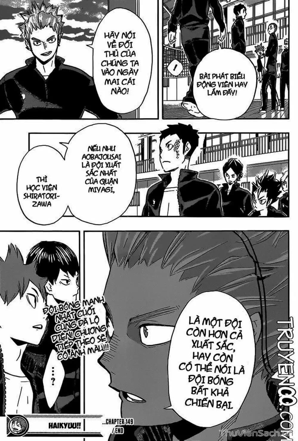Truyện Tranh Vua Bóng Chuyền Haikyuu trang 6