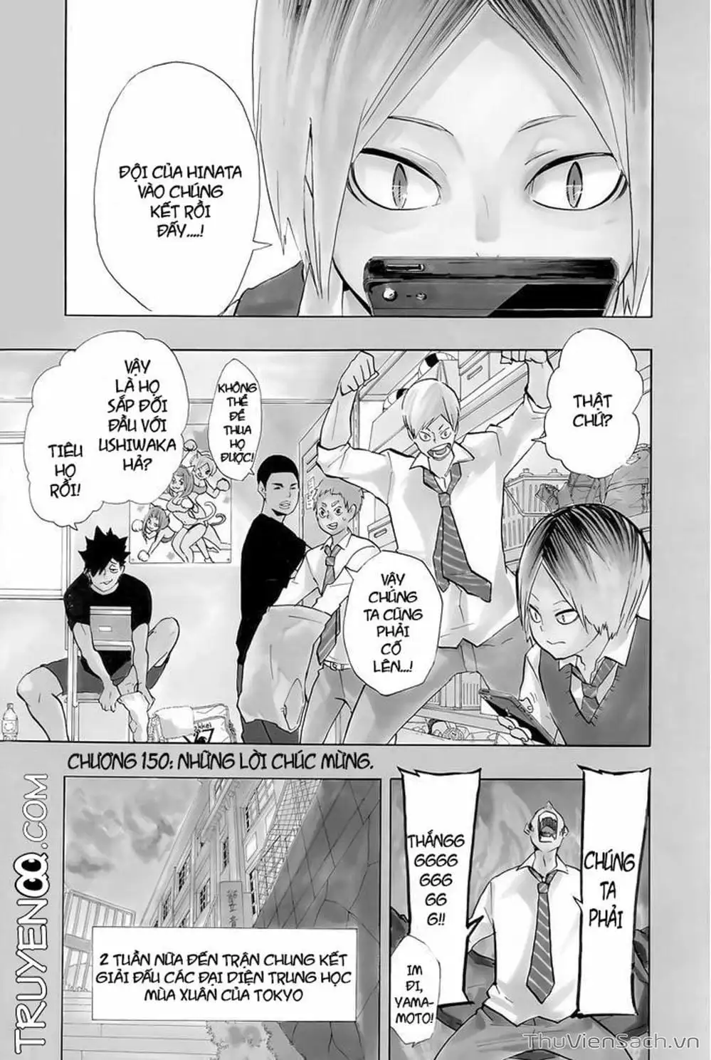 Truyện Tranh Vua Bóng Chuyền Haikyuu trang 6