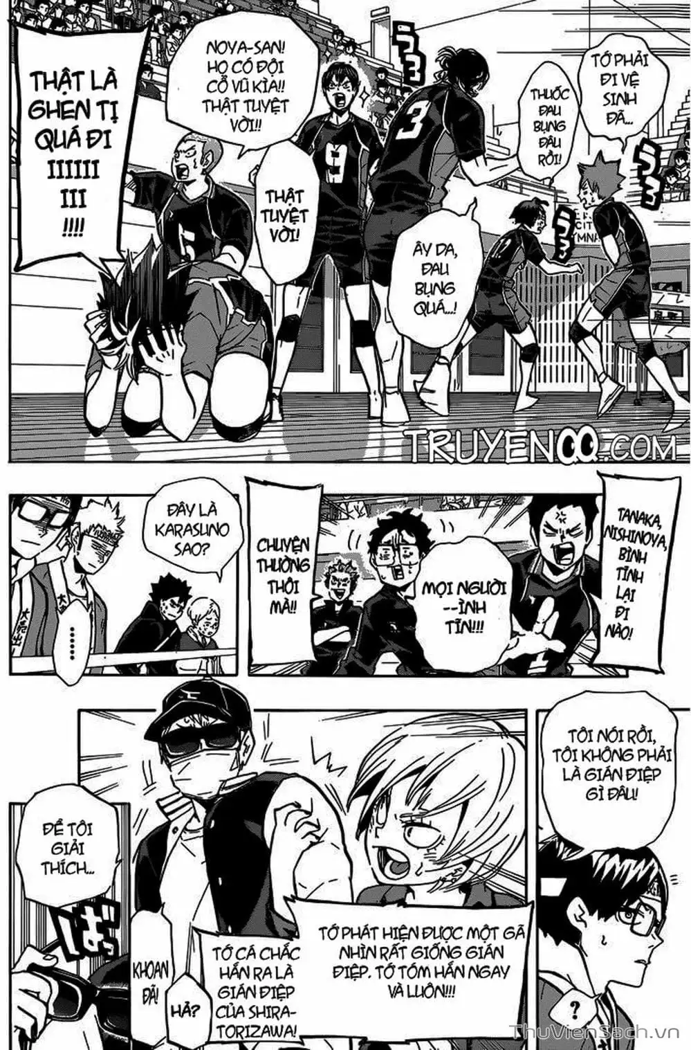 Truyện Tranh Vua Bóng Chuyền Haikyuu trang 6