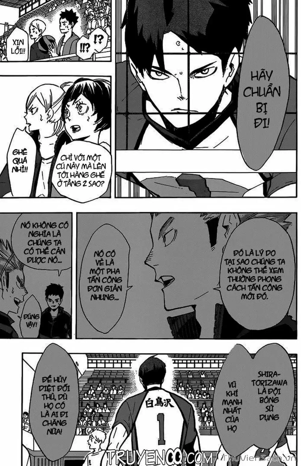 Truyện Tranh Vua Bóng Chuyền Haikyuu trang 6