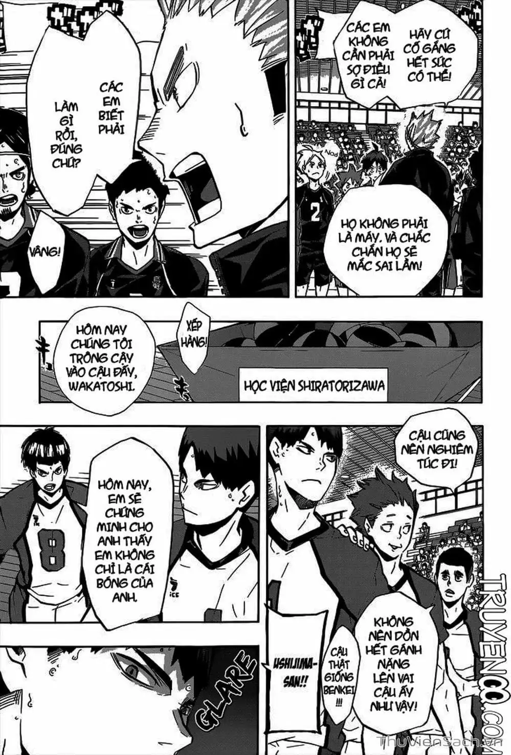 Truyện Tranh Vua Bóng Chuyền Haikyuu trang 6