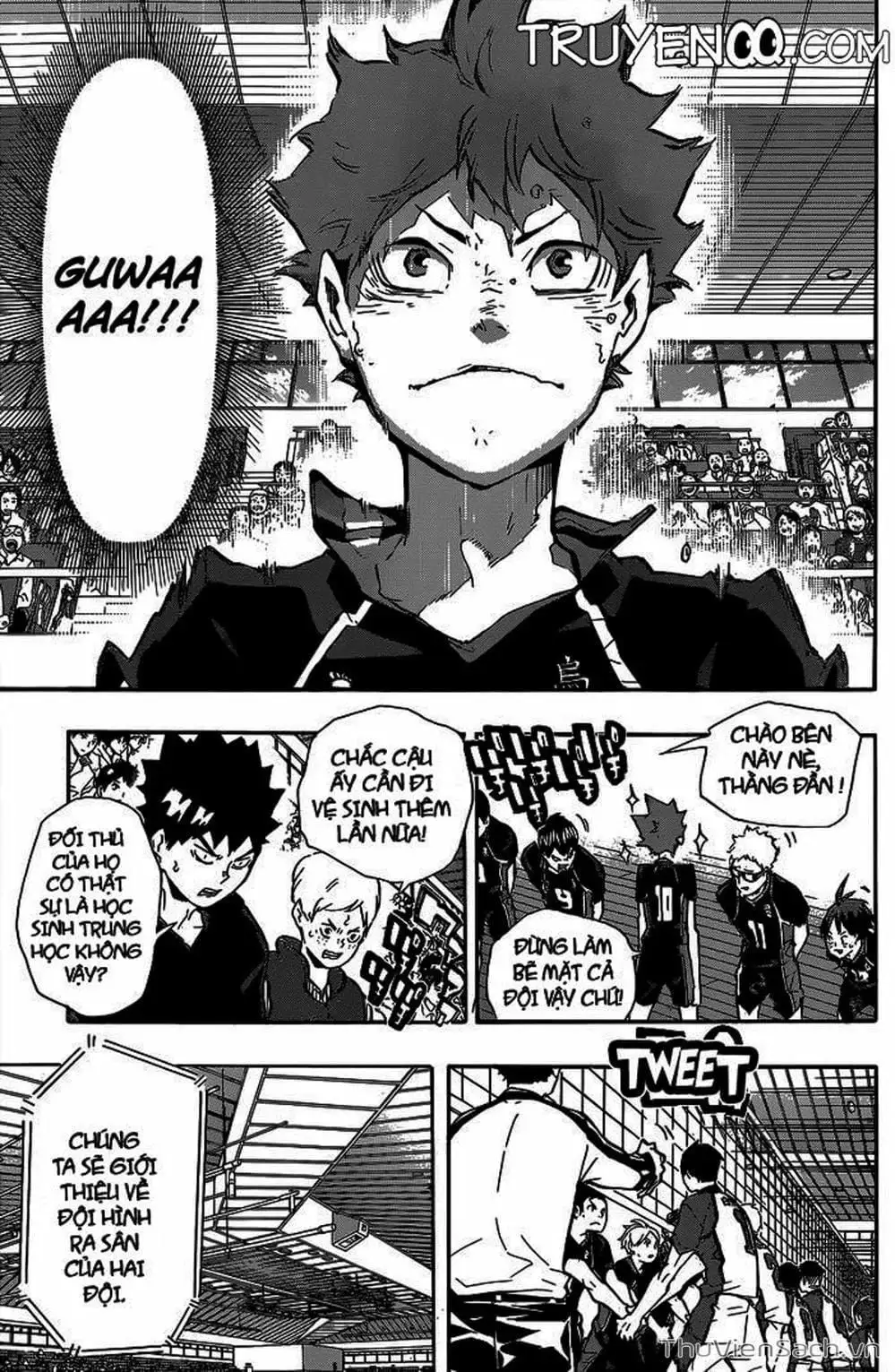 Truyện Tranh Vua Bóng Chuyền Haikyuu trang 6