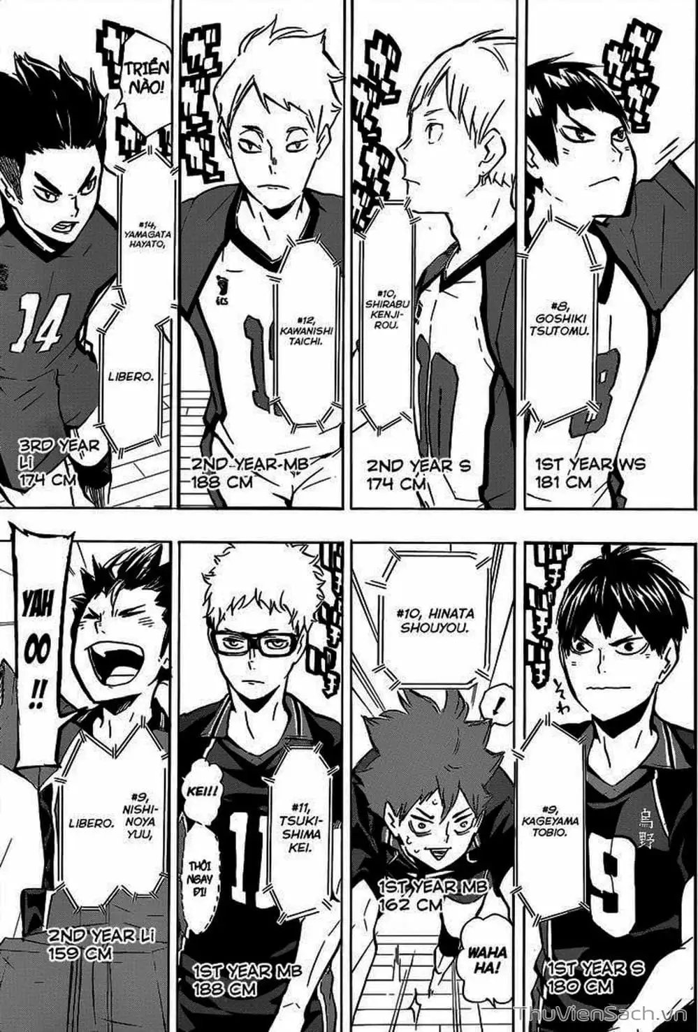 Truyện Tranh Vua Bóng Chuyền Haikyuu trang 6