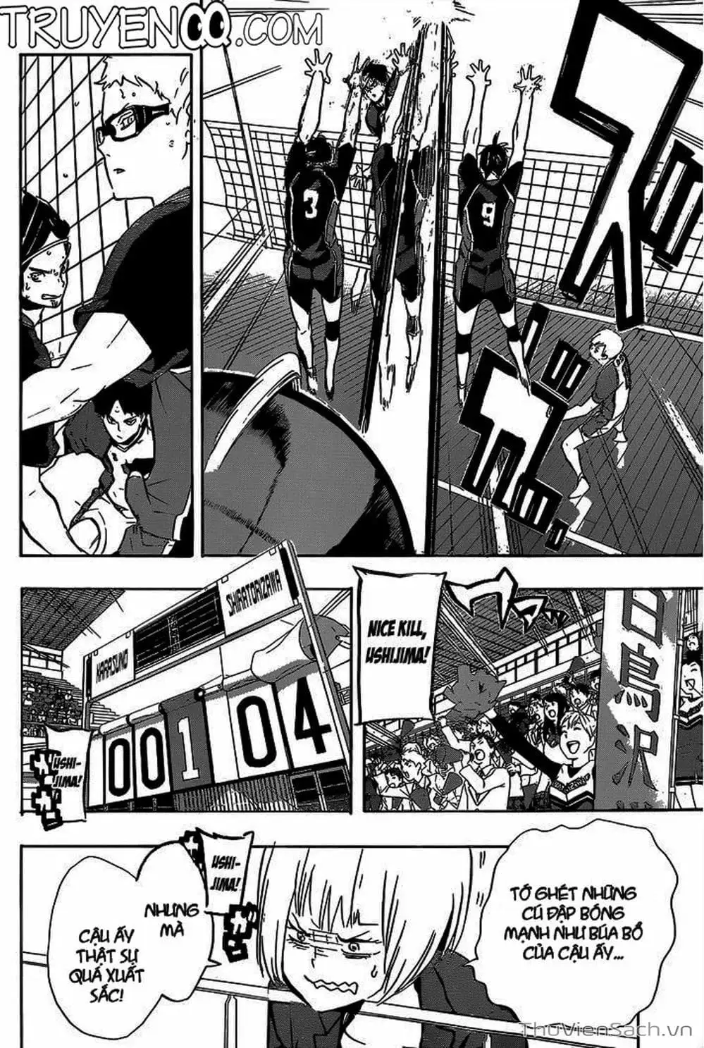 Truyện Tranh Vua Bóng Chuyền Haikyuu trang 6