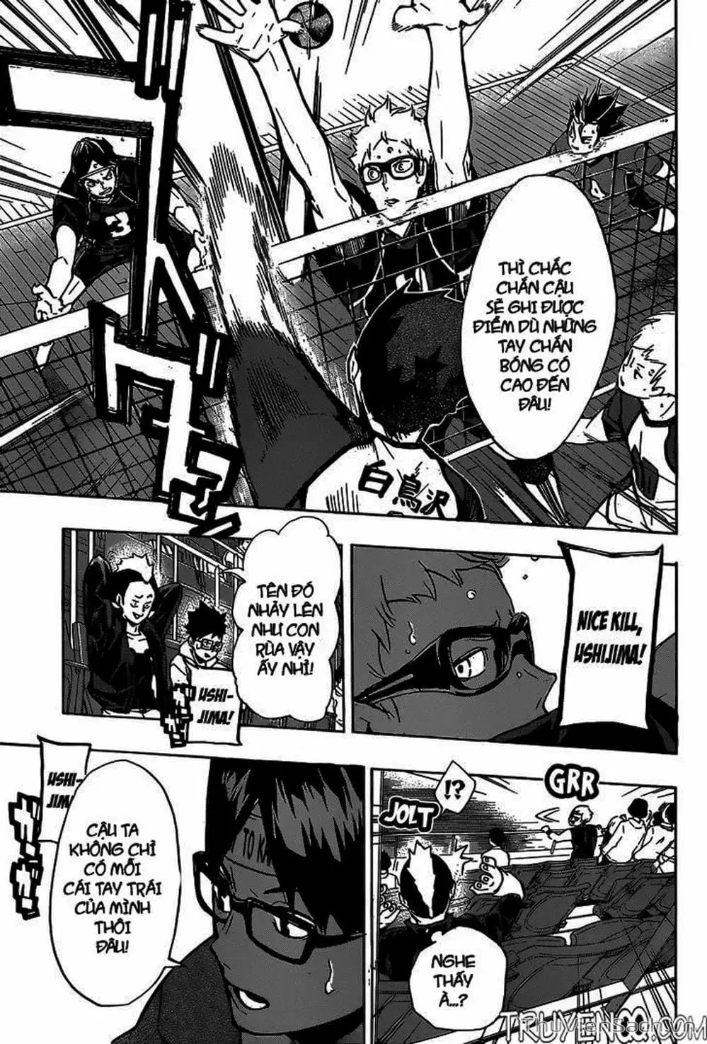 Truyện Tranh Vua Bóng Chuyền Haikyuu trang 6