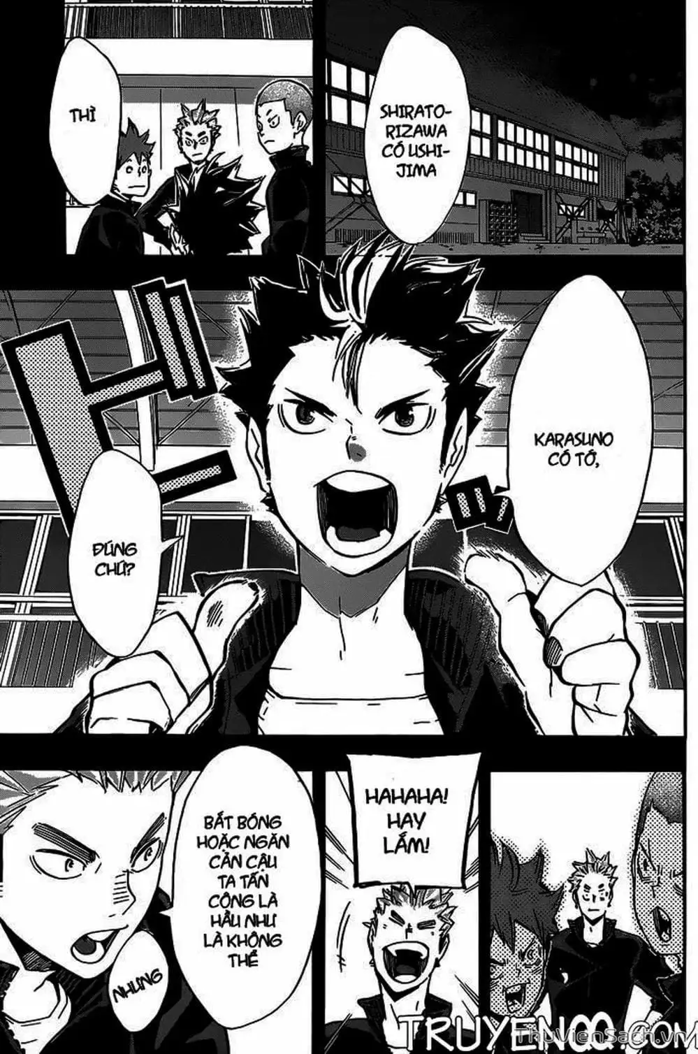 Truyện Tranh Vua Bóng Chuyền Haikyuu trang 6