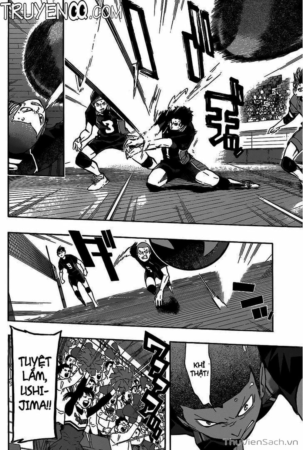 Truyện Tranh Vua Bóng Chuyền Haikyuu trang 6
