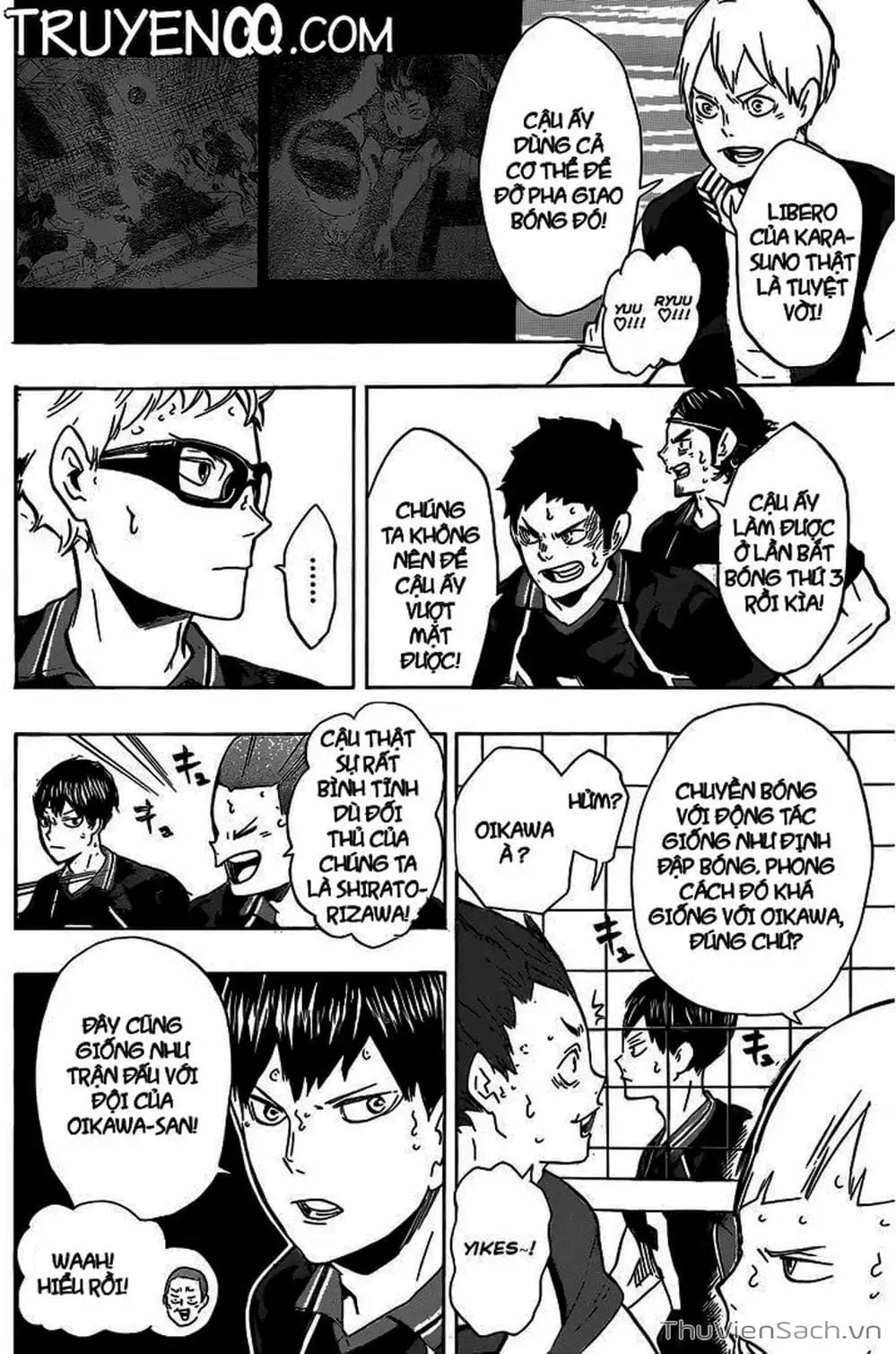 Truyện Tranh Vua Bóng Chuyền Haikyuu trang 6