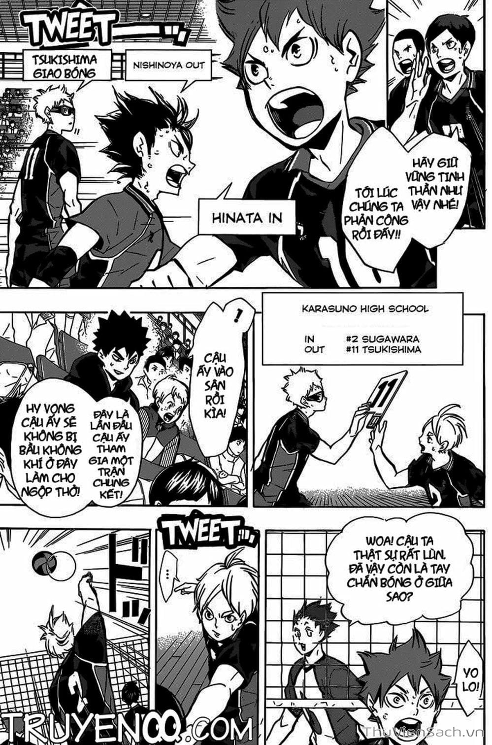 Truyện Tranh Vua Bóng Chuyền Haikyuu trang 6