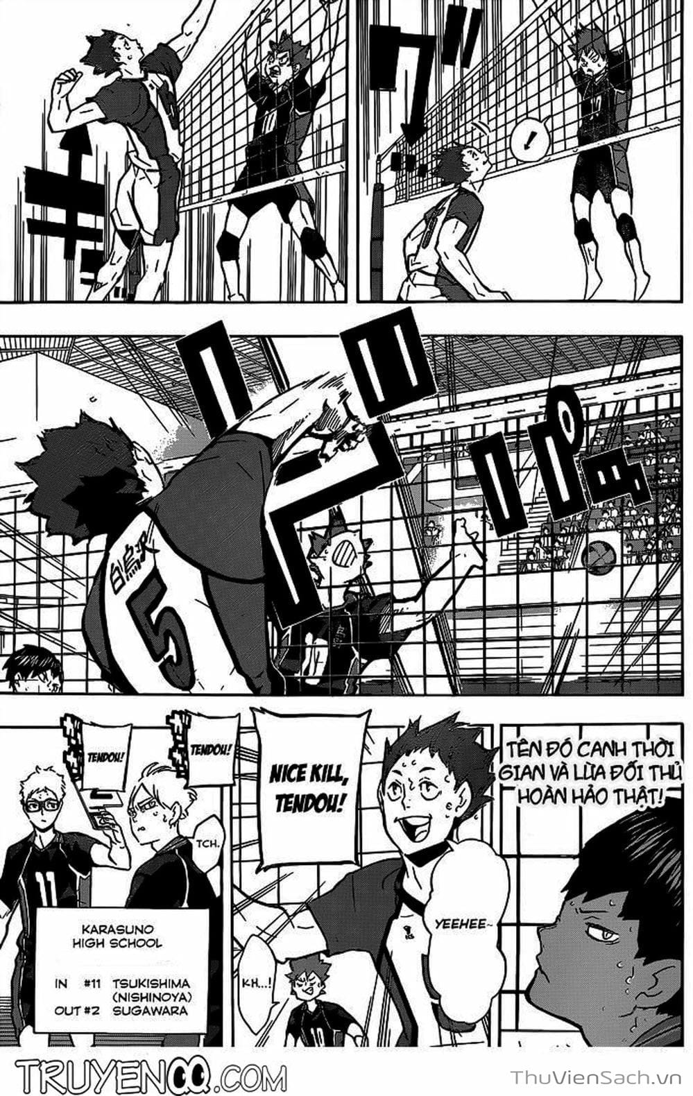 Truyện Tranh Vua Bóng Chuyền Haikyuu trang 6