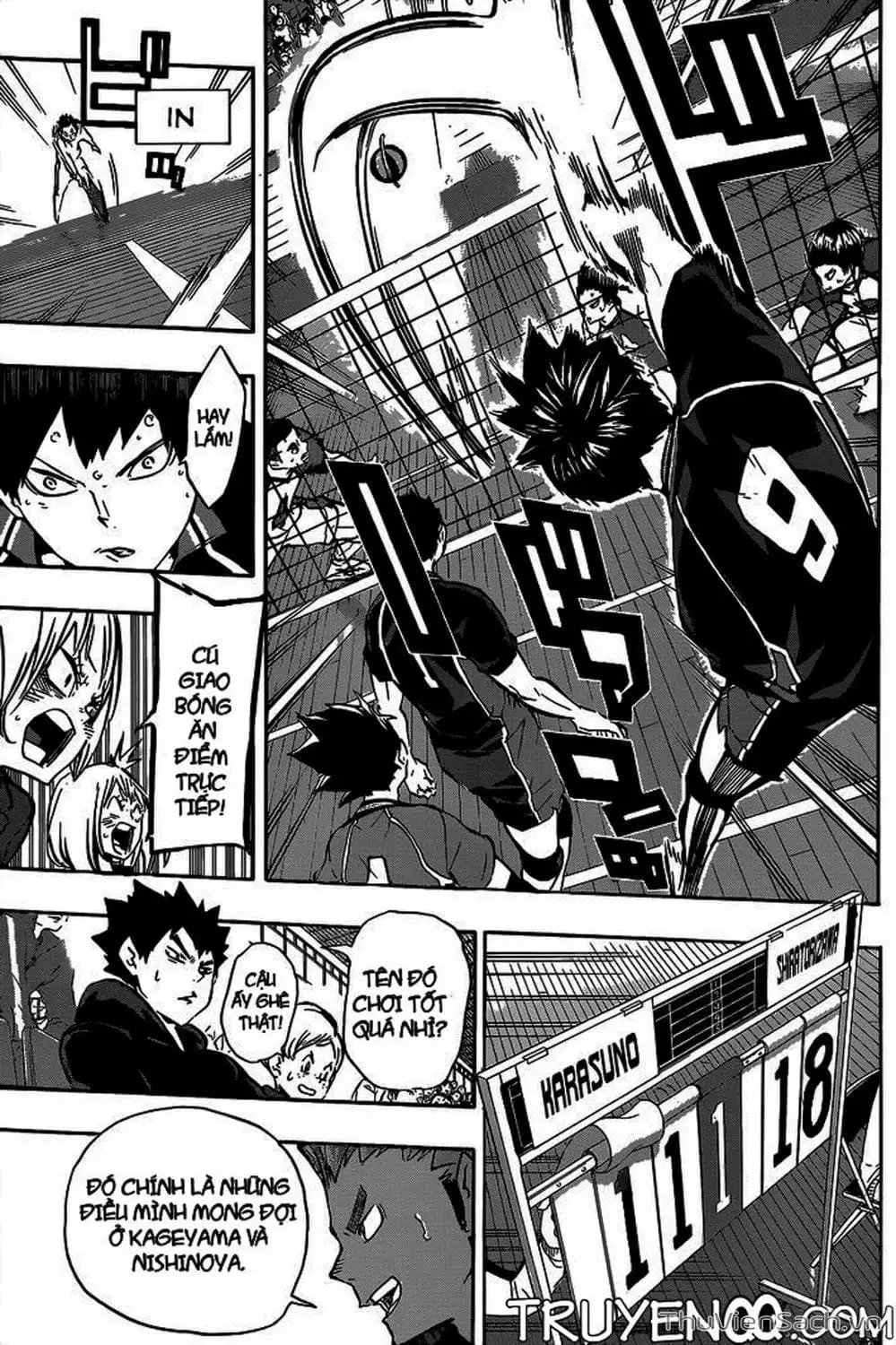 Truyện Tranh Vua Bóng Chuyền Haikyuu trang 6
