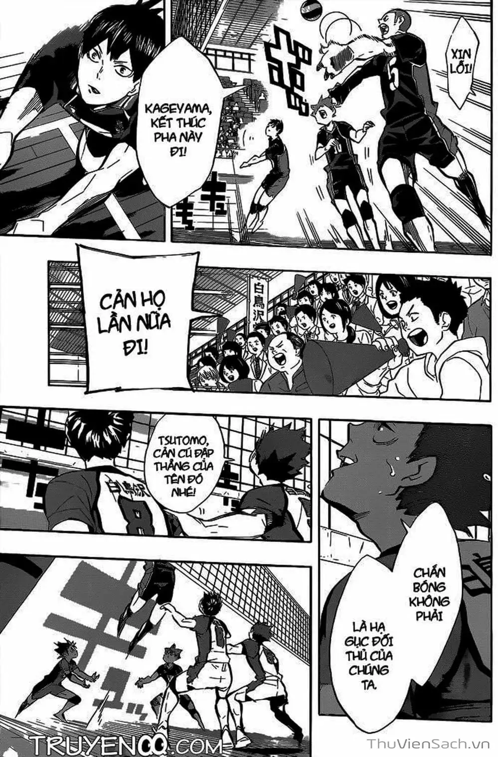 Truyện Tranh Vua Bóng Chuyền Haikyuu trang 6