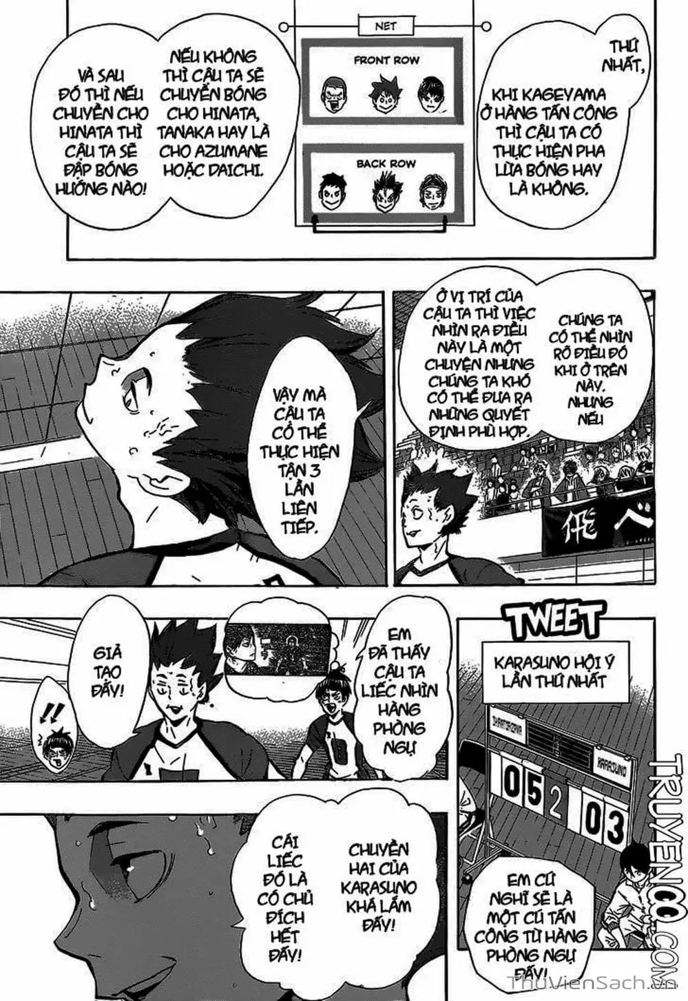Truyện Tranh Vua Bóng Chuyền Haikyuu trang 6
