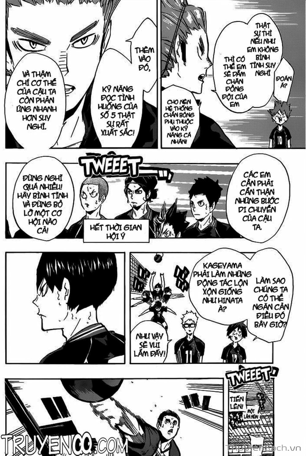 Truyện Tranh Vua Bóng Chuyền Haikyuu trang 6