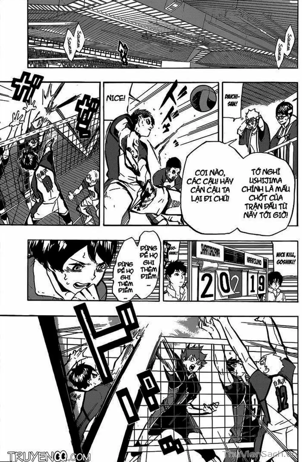Truyện Tranh Vua Bóng Chuyền Haikyuu trang 6