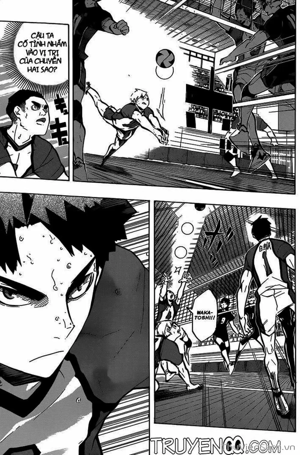 Truyện Tranh Vua Bóng Chuyền Haikyuu trang 6