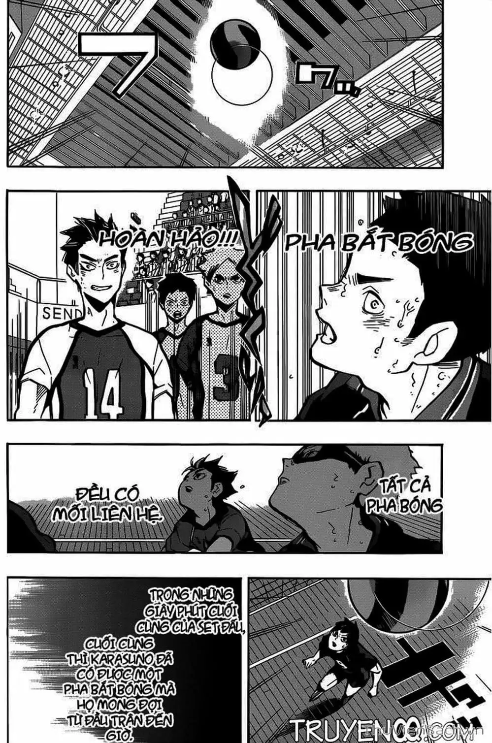 Truyện Tranh Vua Bóng Chuyền Haikyuu trang 6