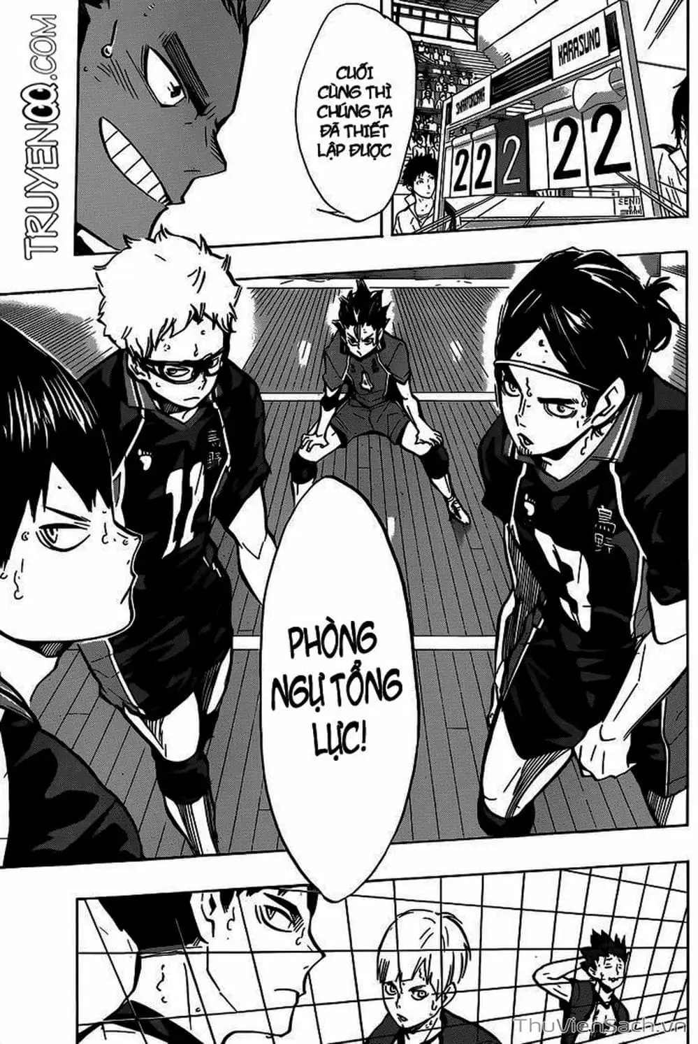 Truyện Tranh Vua Bóng Chuyền Haikyuu trang 6