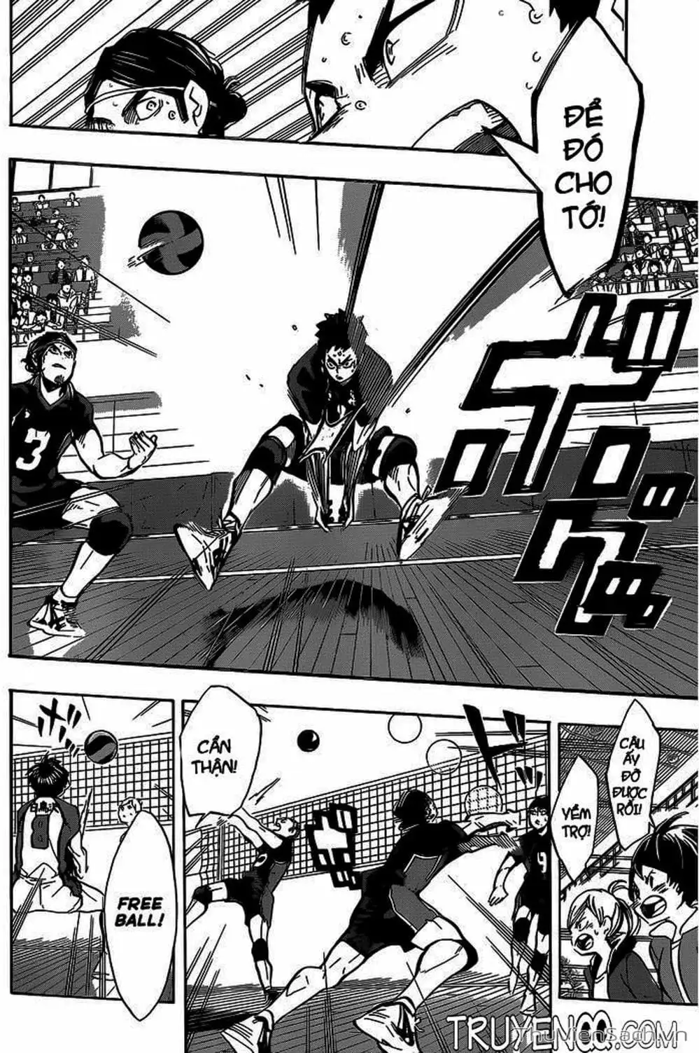 Truyện Tranh Vua Bóng Chuyền Haikyuu trang 6