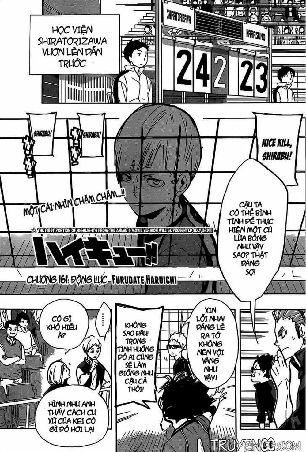 Truyện Tranh Vua Bóng Chuyền Haikyuu trang 6