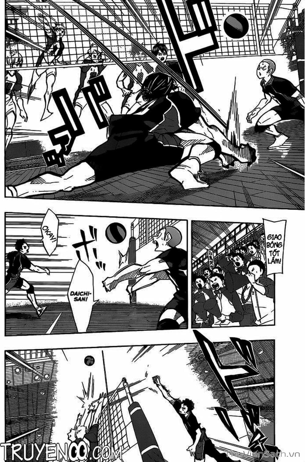 Truyện Tranh Vua Bóng Chuyền Haikyuu trang 6