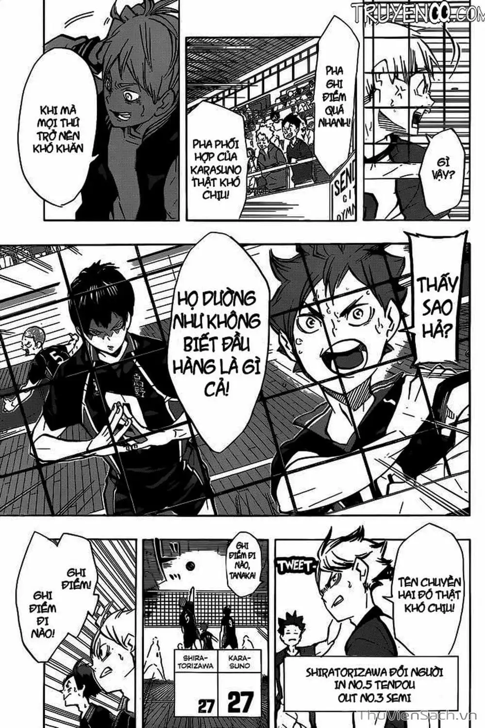 Truyện Tranh Vua Bóng Chuyền Haikyuu trang 6