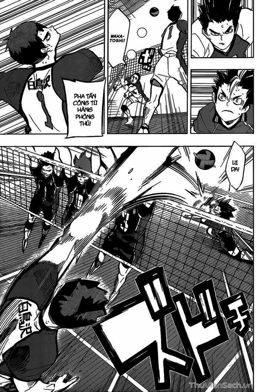 Truyện Tranh Vua Bóng Chuyền Haikyuu trang 6