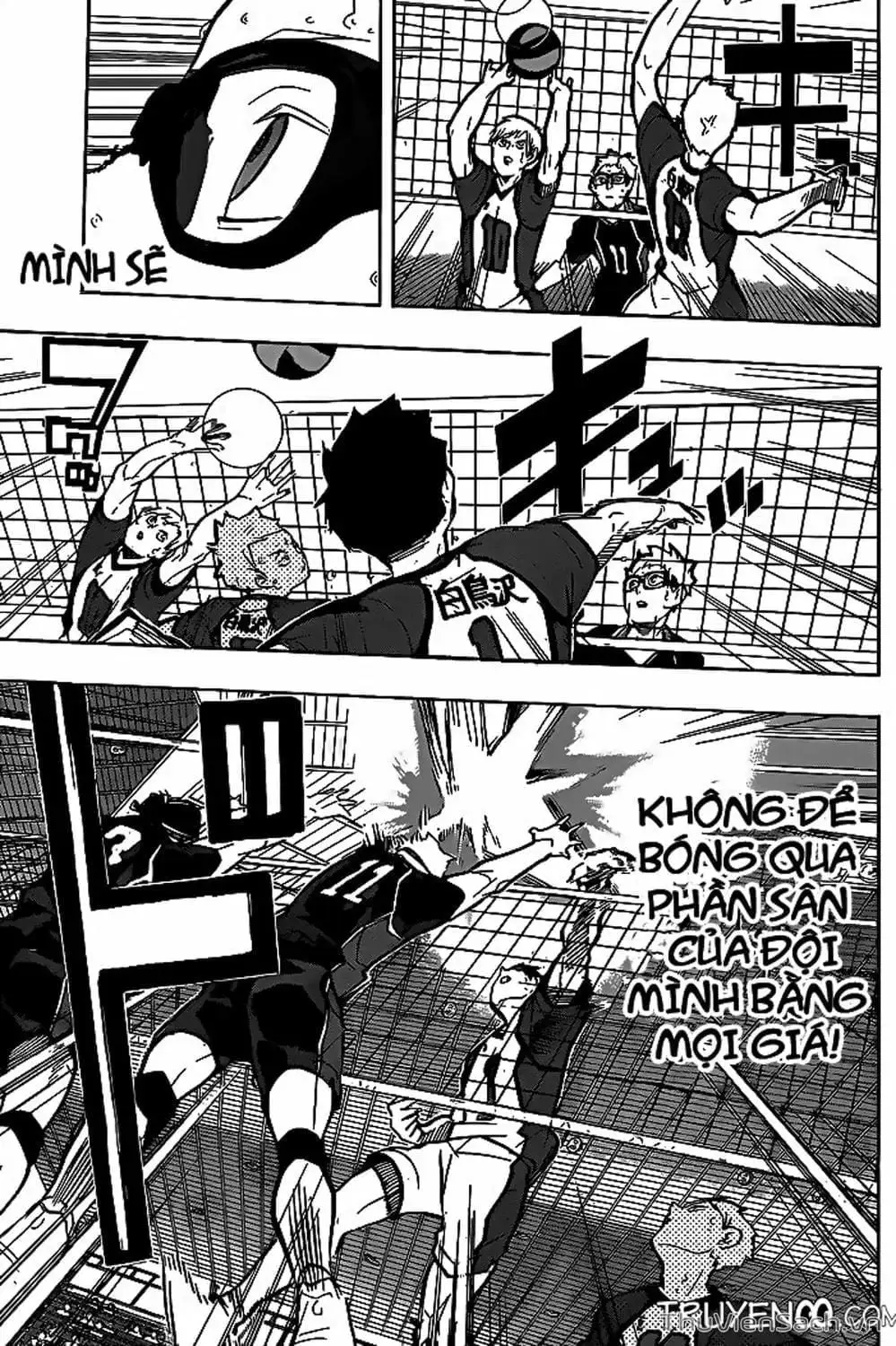 Truyện Tranh Vua Bóng Chuyền Haikyuu trang 6