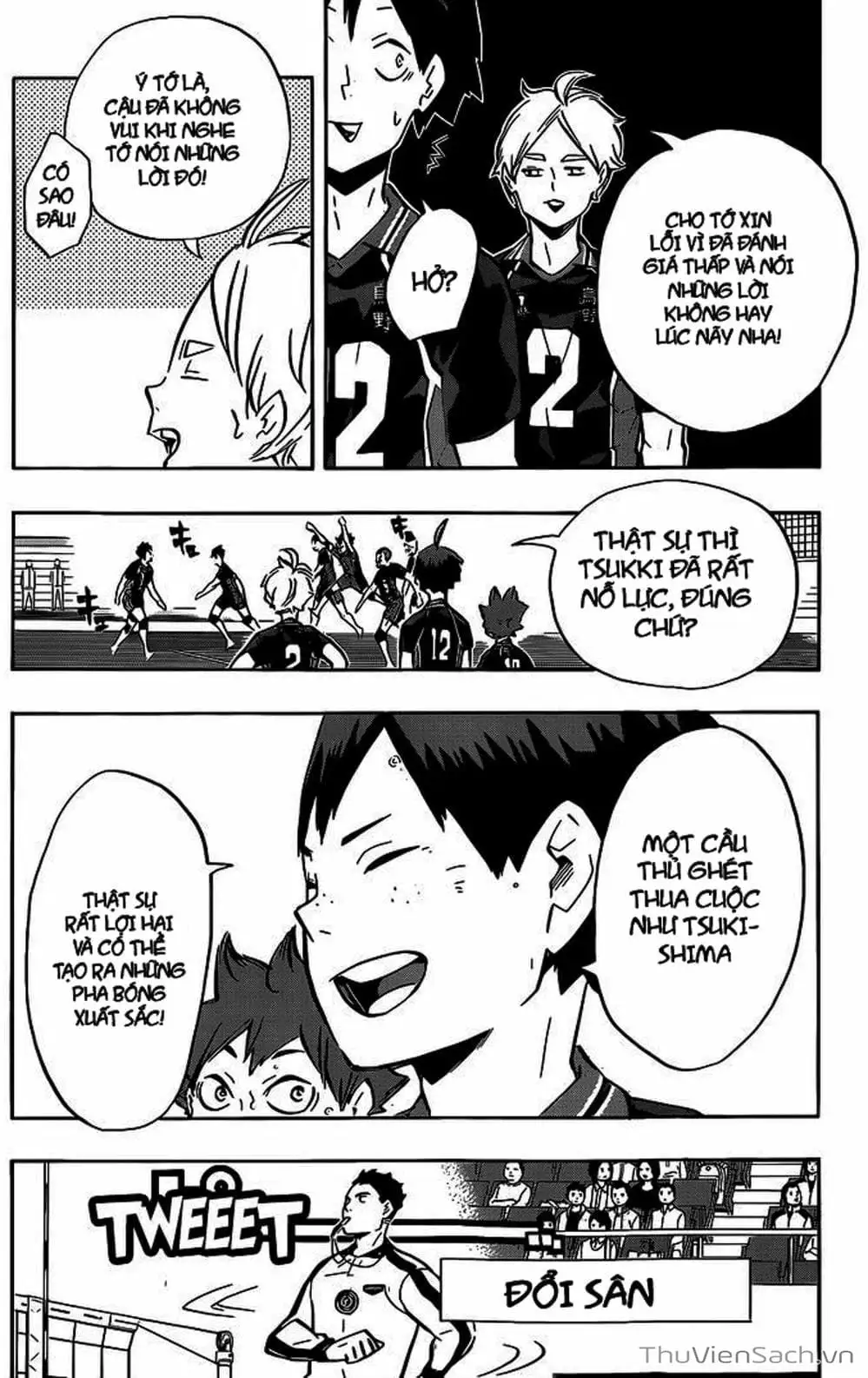 Truyện Tranh Vua Bóng Chuyền Haikyuu trang 6