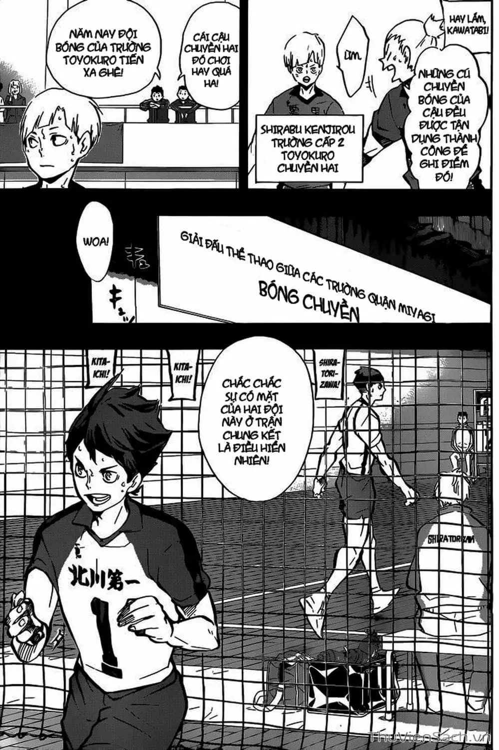 Truyện Tranh Vua Bóng Chuyền Haikyuu trang 6