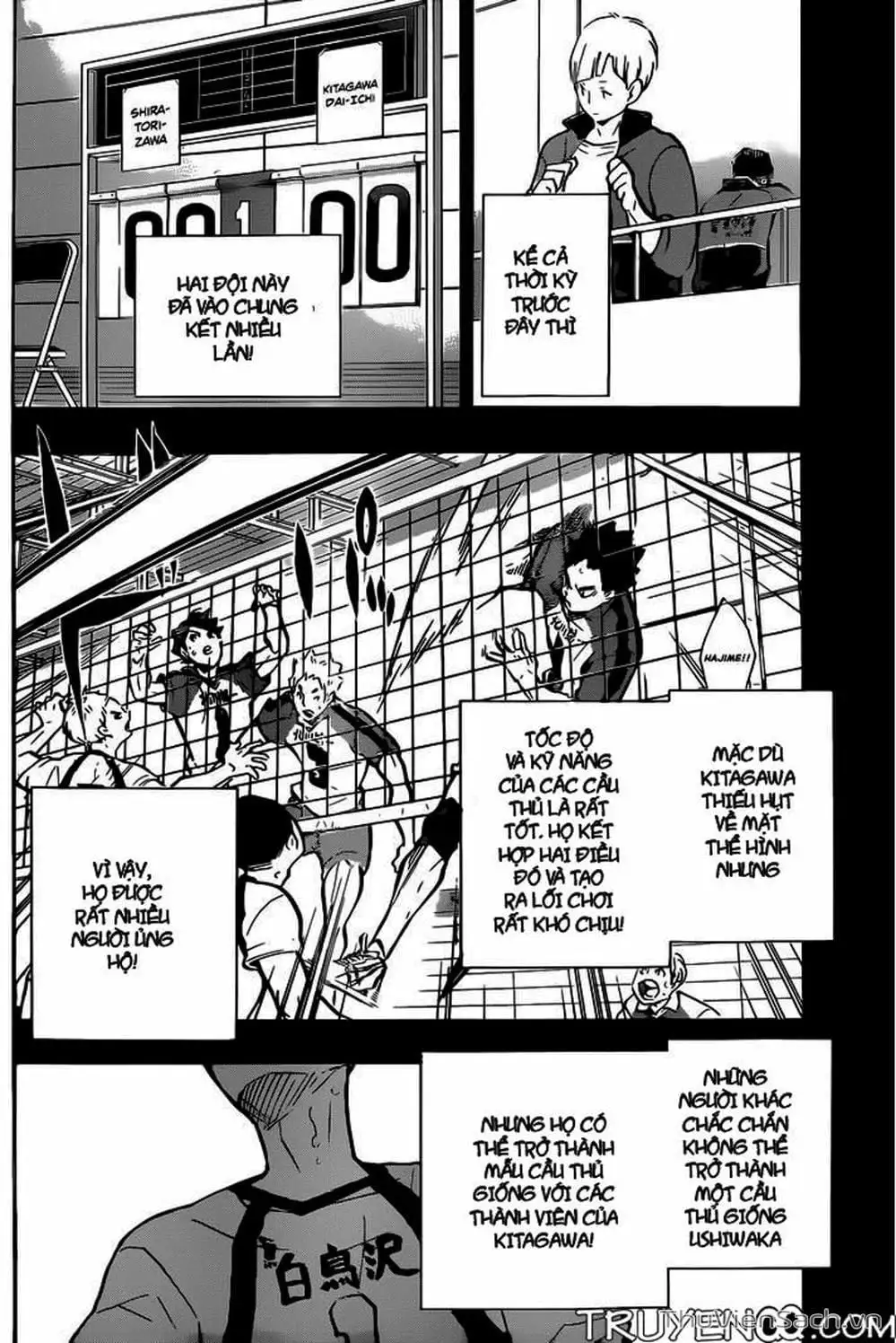 Truyện Tranh Vua Bóng Chuyền Haikyuu trang 6