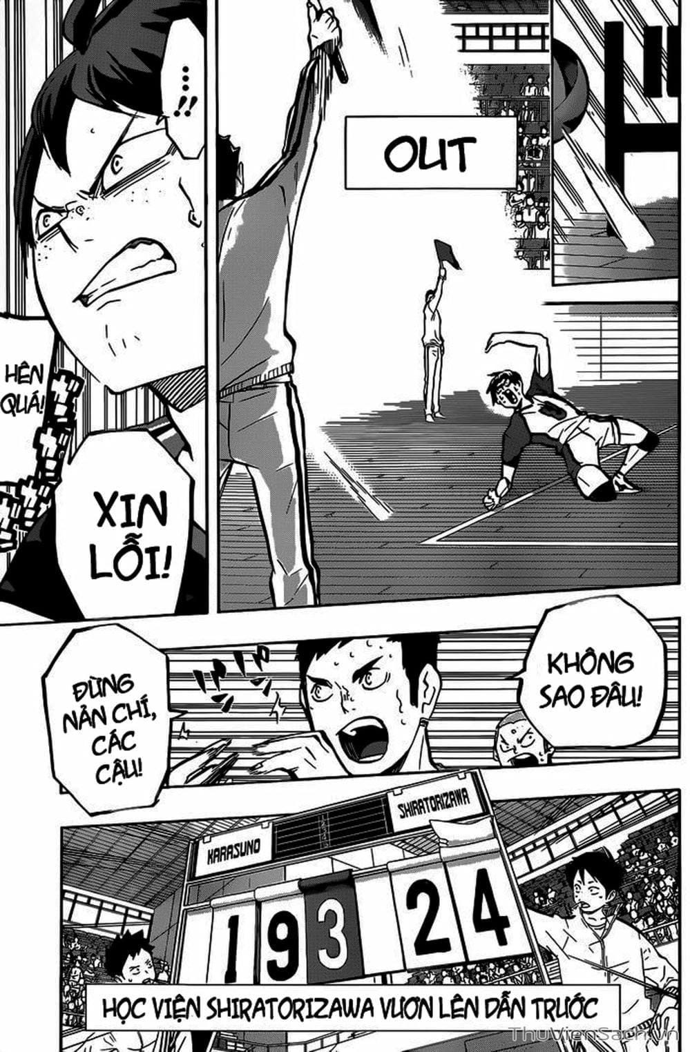 Truyện Tranh Vua Bóng Chuyền Haikyuu trang 6