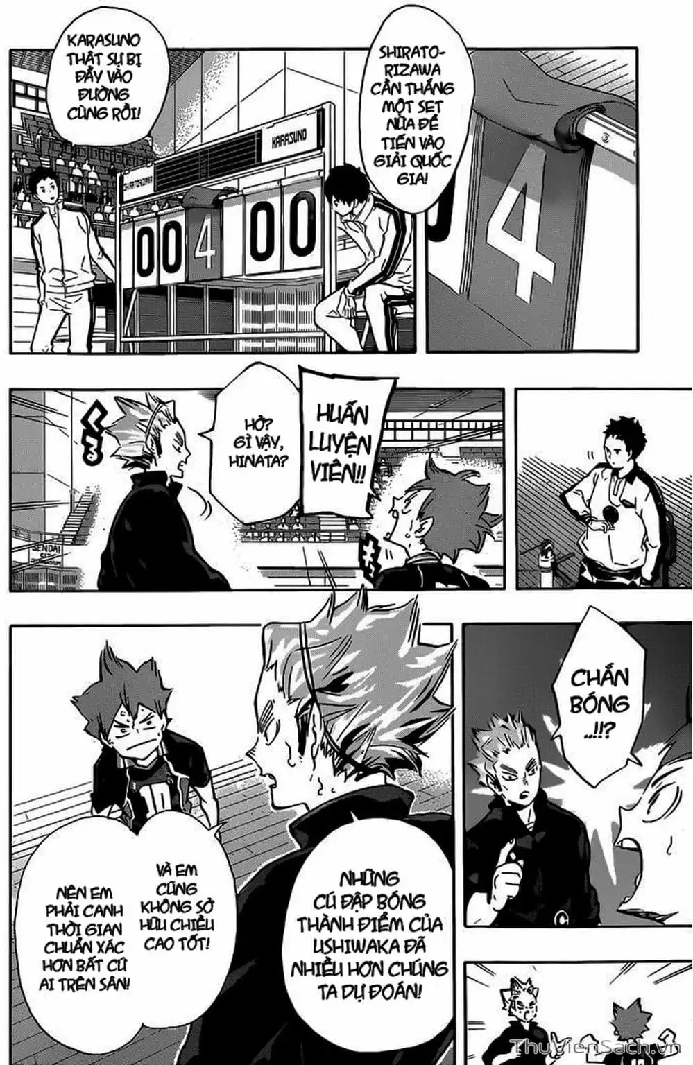 Truyện Tranh Vua Bóng Chuyền Haikyuu trang 6