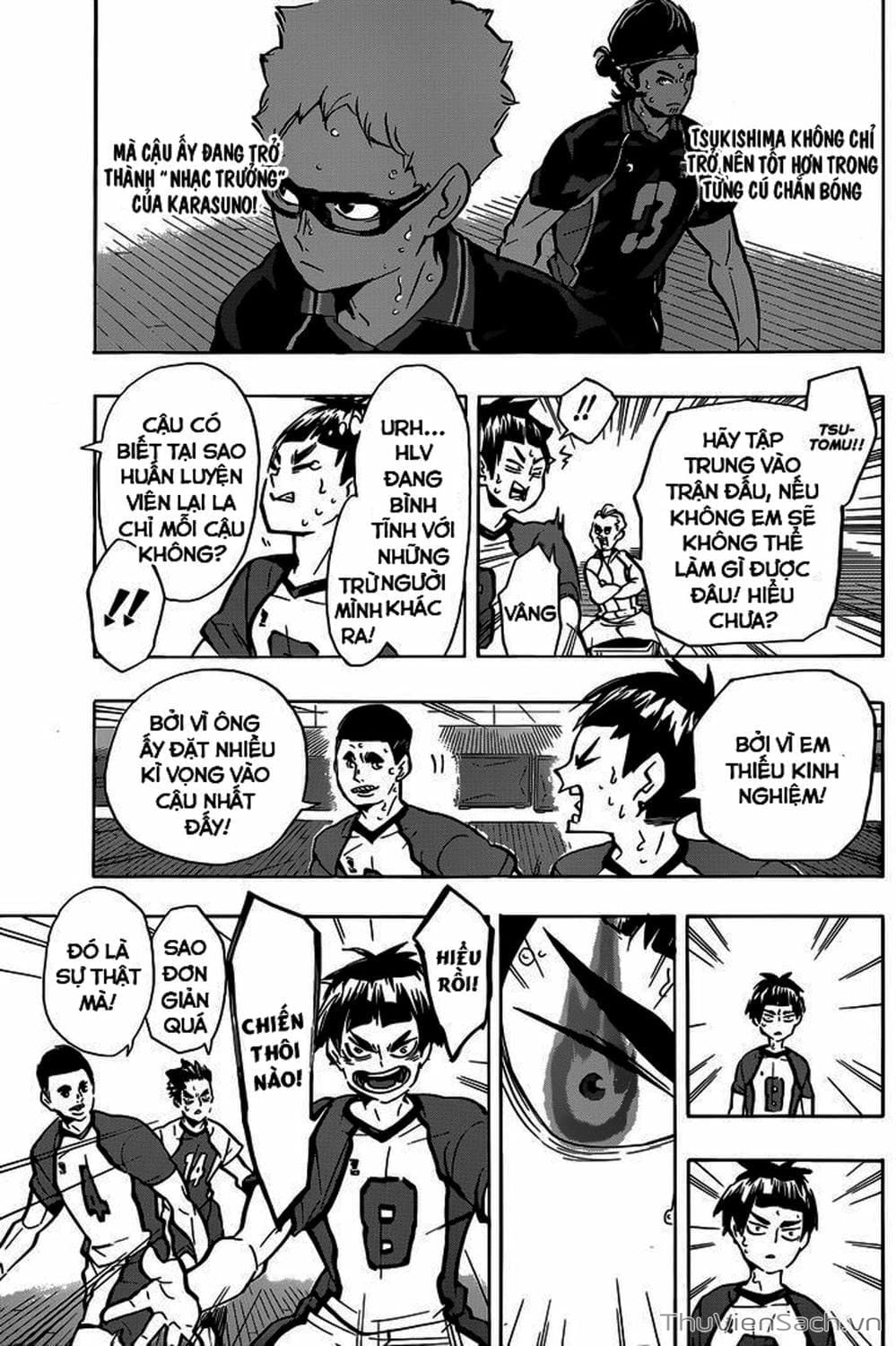 Truyện Tranh Vua Bóng Chuyền Haikyuu trang 6