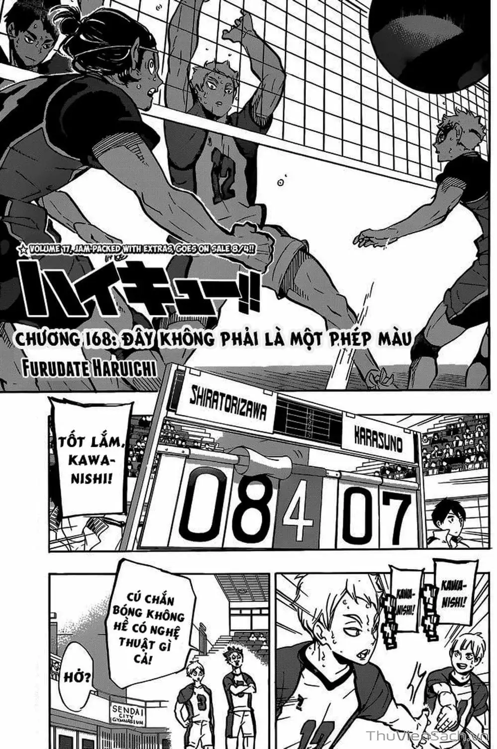 Truyện Tranh Vua Bóng Chuyền Haikyuu trang 6