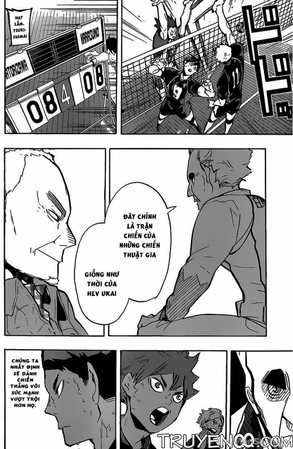 Truyện Tranh Vua Bóng Chuyền Haikyuu trang 6