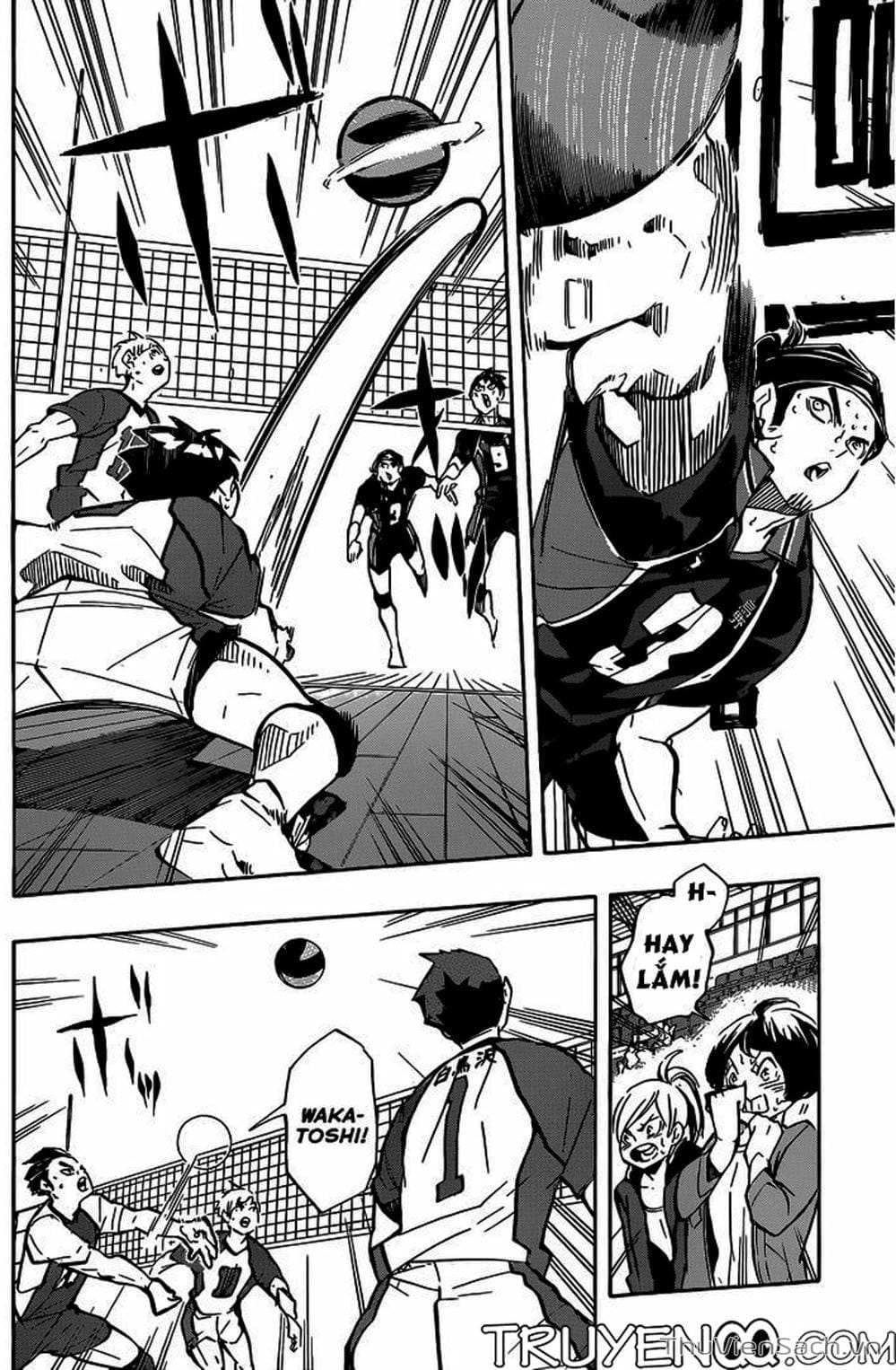Truyện Tranh Vua Bóng Chuyền Haikyuu trang 6