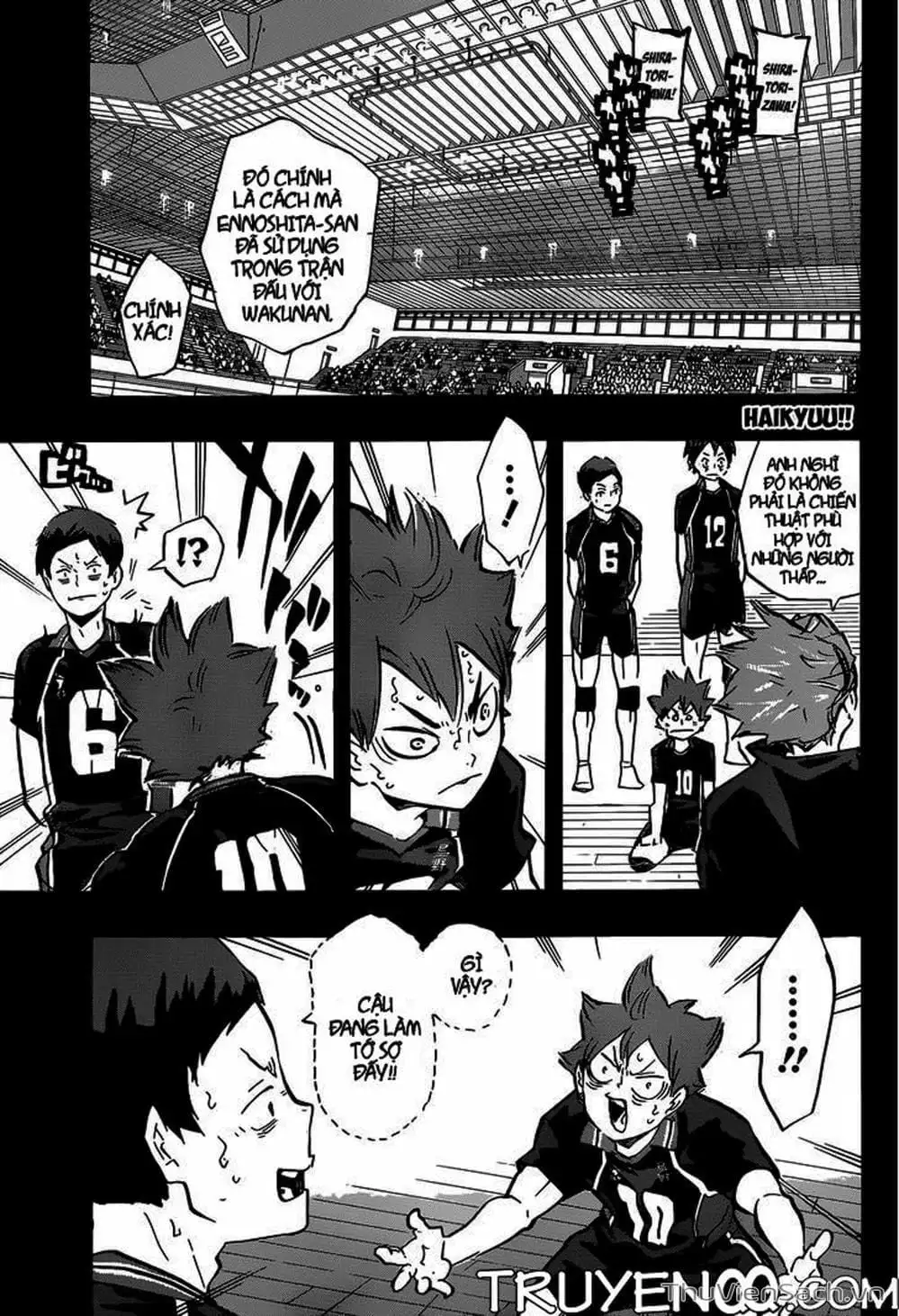 Truyện Tranh Vua Bóng Chuyền Haikyuu trang 6
