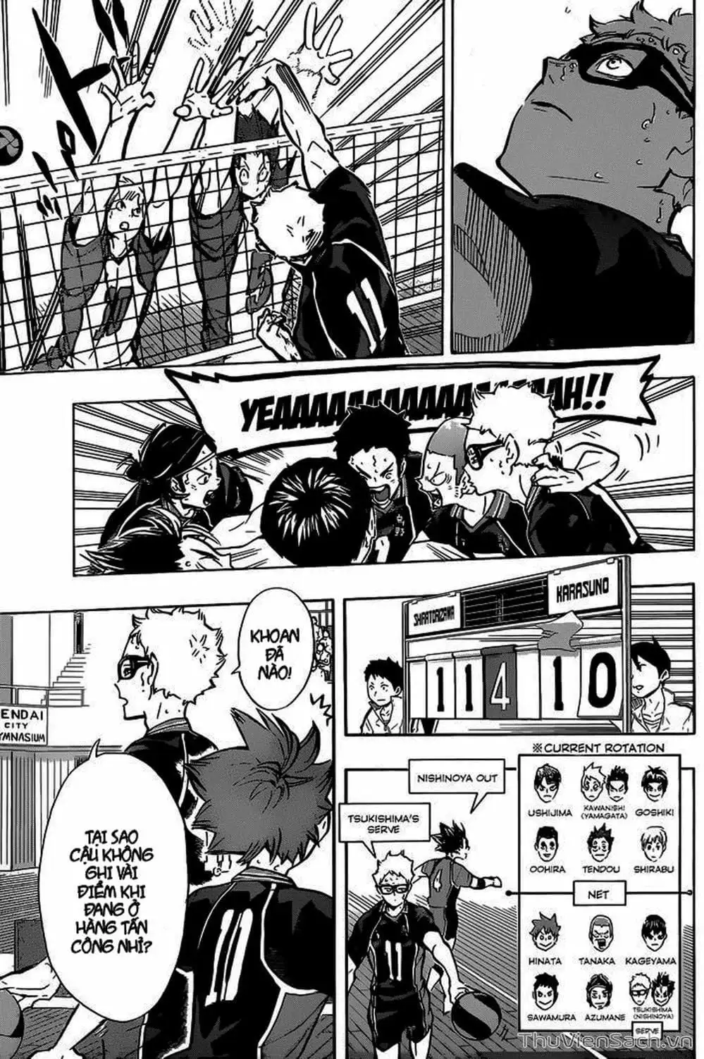 Truyện Tranh Vua Bóng Chuyền Haikyuu trang 6