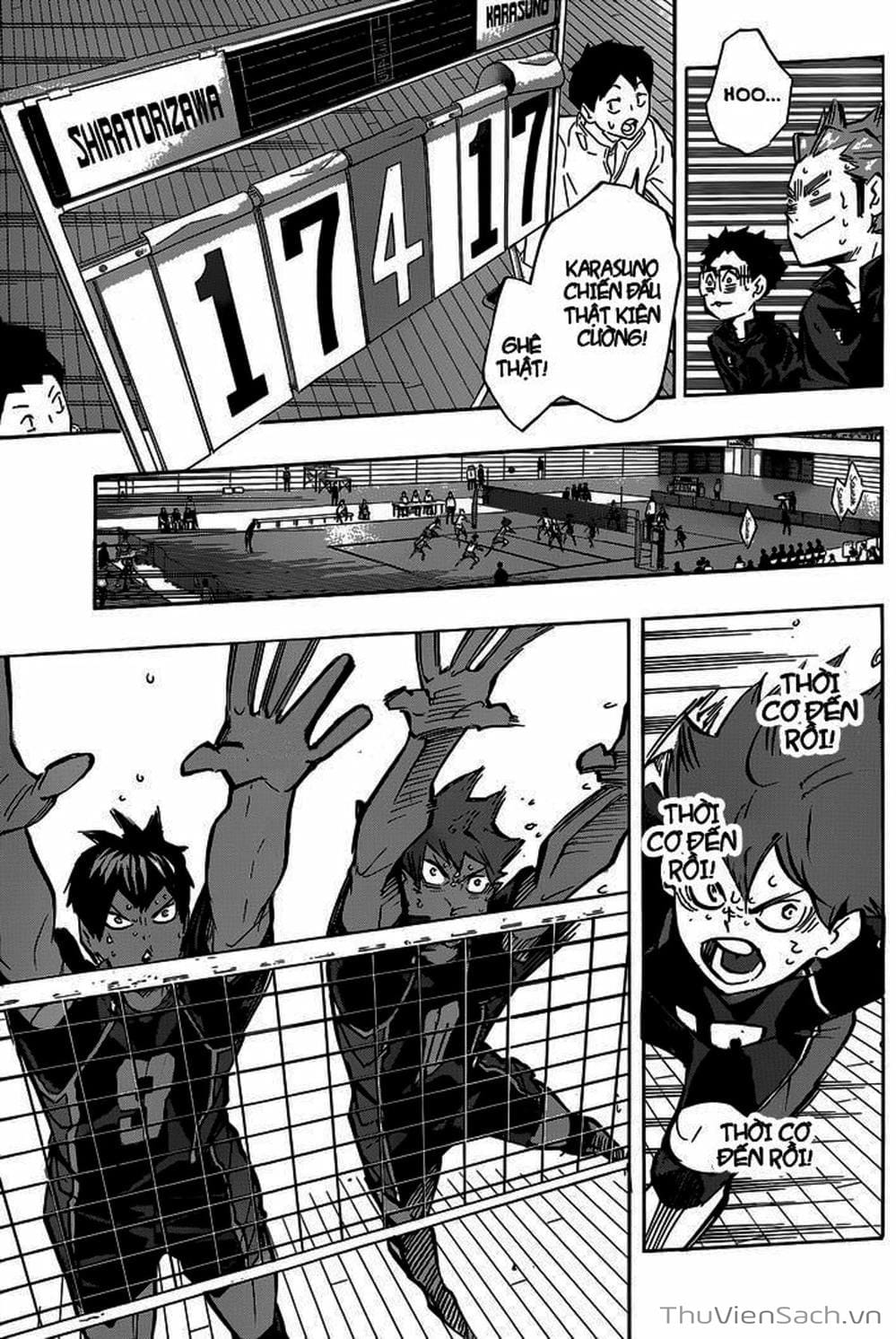 Truyện Tranh Vua Bóng Chuyền Haikyuu trang 6